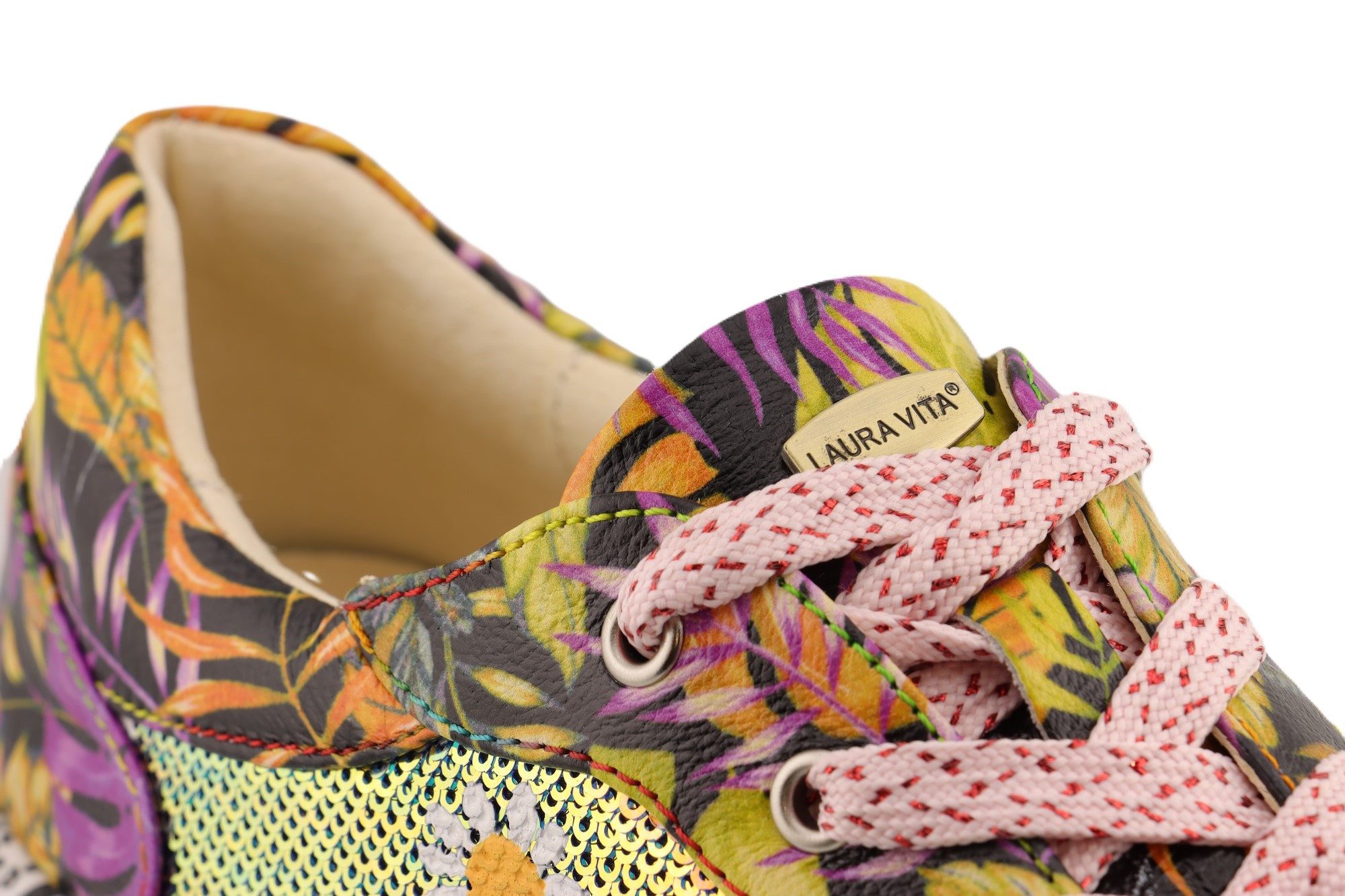 LAURA VITA Burton 05 Sneaker aus echtem Leder