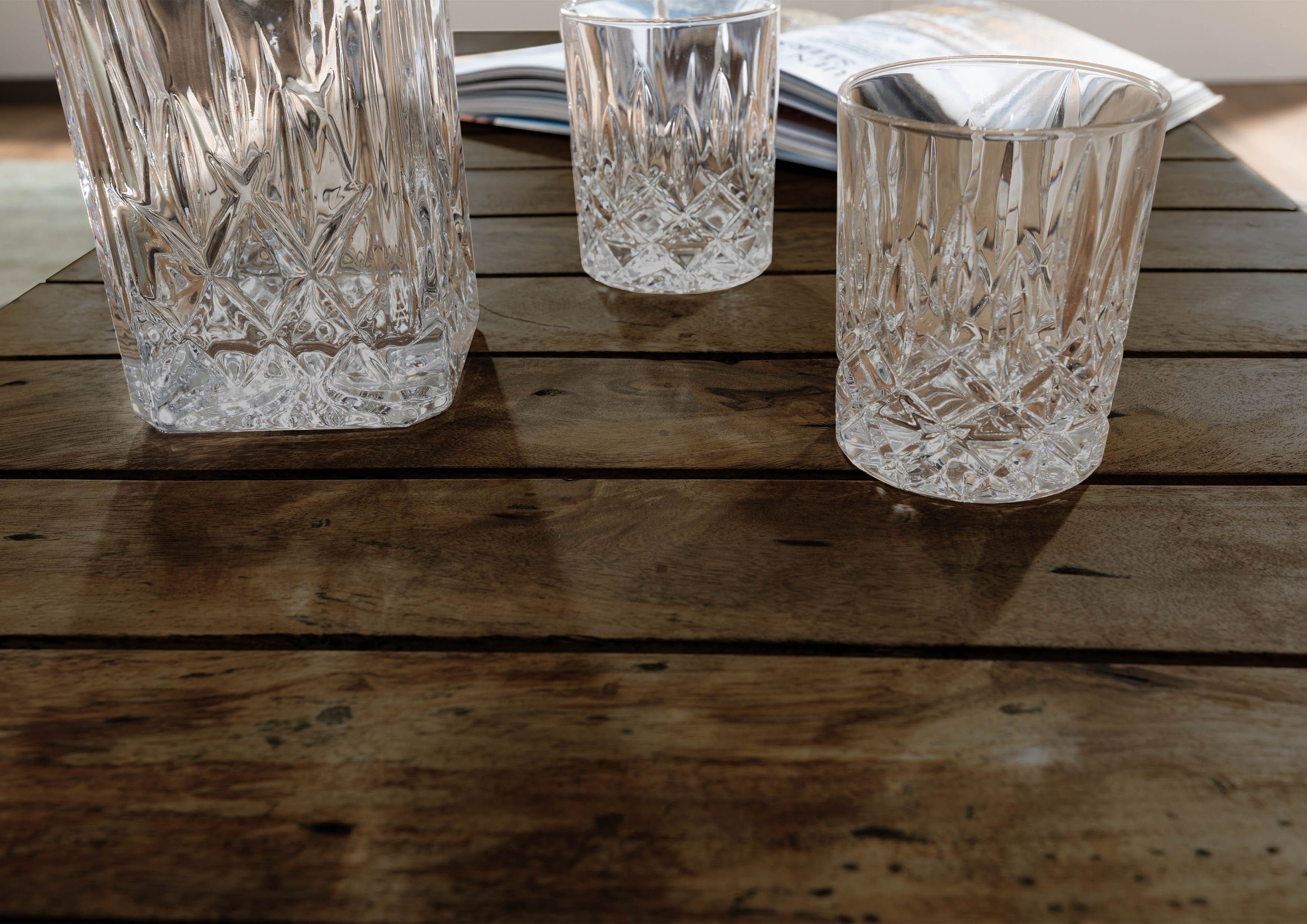 Massivmoebel24 Couchtisch RAILWAY (Massivholz, Massivholztisch), Couchtisch günstig online kaufen