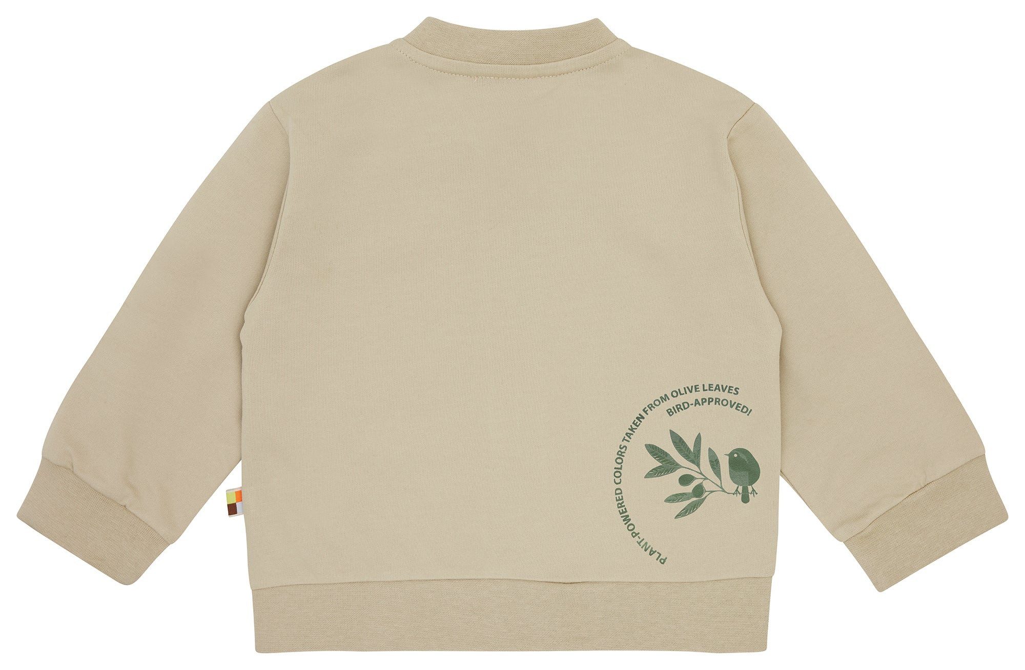 loud + proud Sweatjacke aus Biobaumwolle, pflanzlich gefärbt