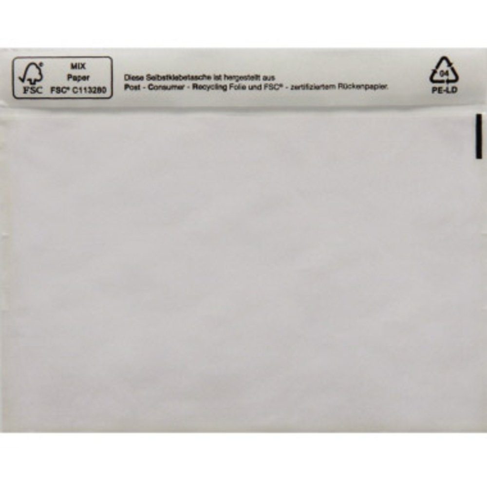 Head Dokumententasche HEAD Dokumententasche DIN C5 Transparent mit Selbstklebung 250 St.