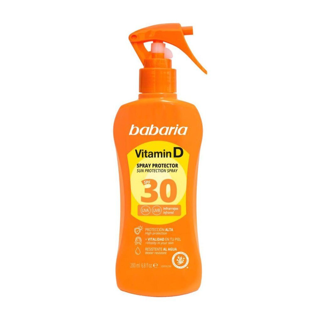 babaria Sonnenschutzpflege Babaria Vitamin-D-Schutzspray SPF30, Vaporizer