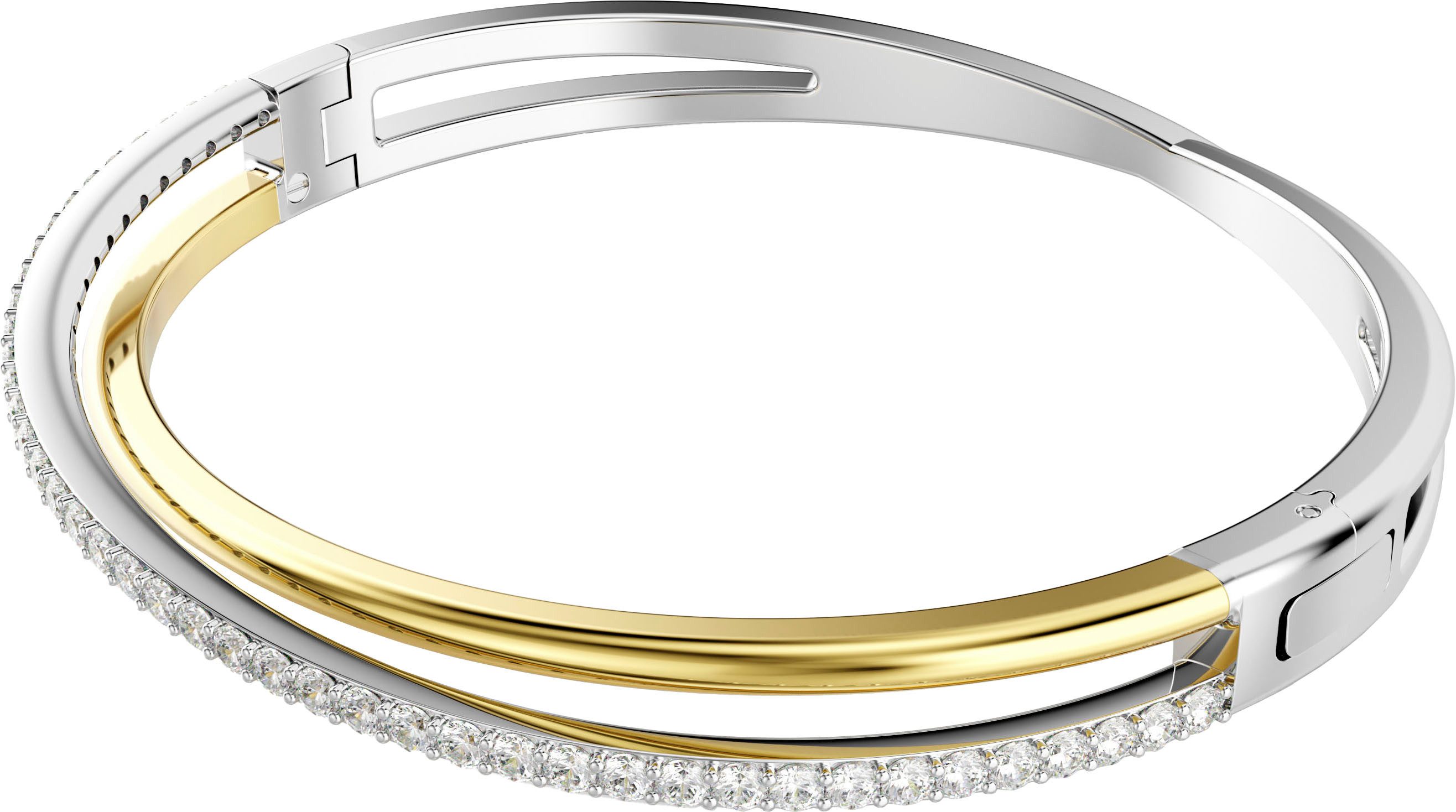 Swarovski Armreif Schmuck Geschenk Armschmuck Hyperbola, mit Swarovski® Zir günstig online kaufen