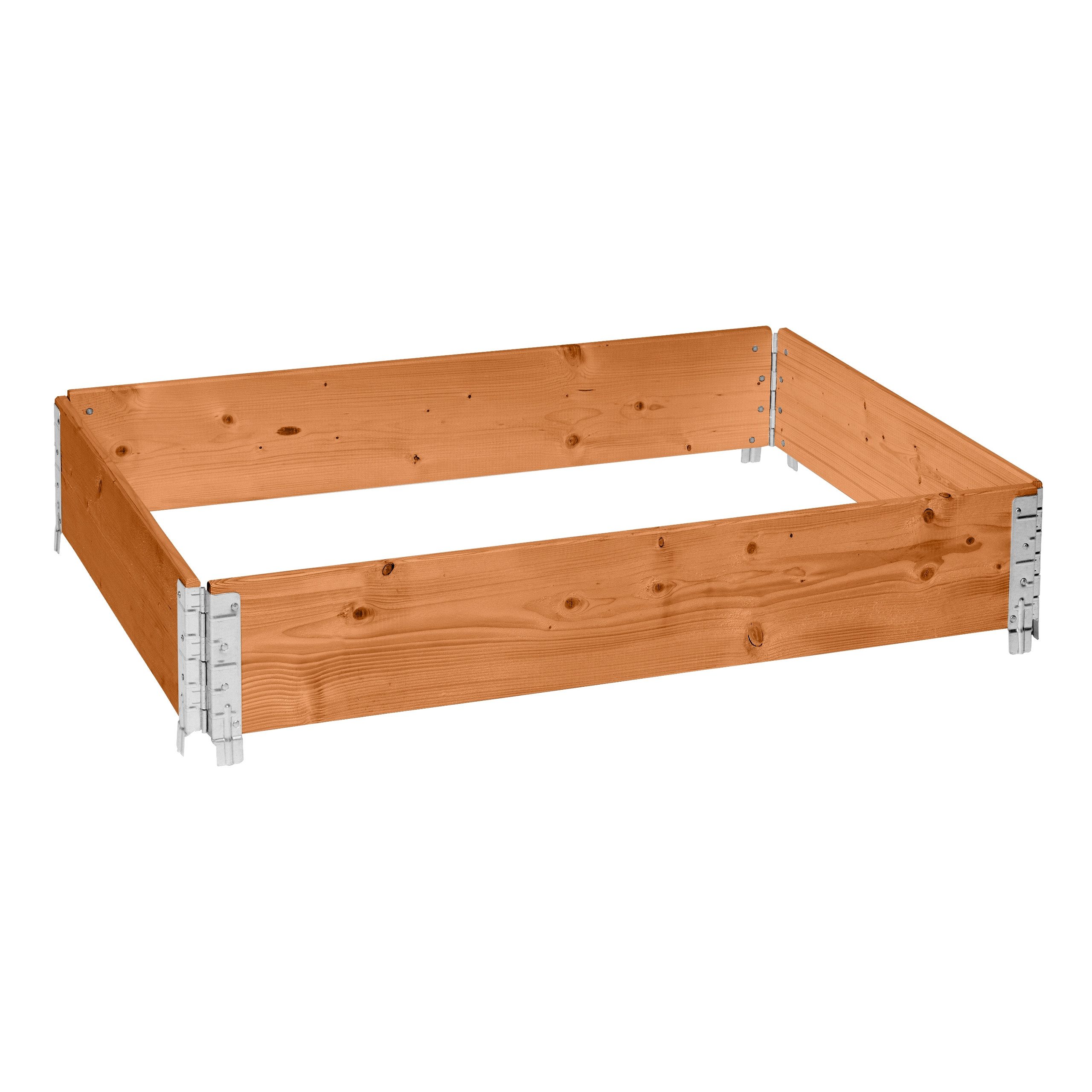 Garronda Hochbeet-Profil Palettenrahmen 120x80x20 cm Hochbeet Holz für Рослини GD-0075 (1-St)