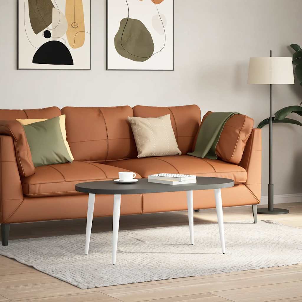 vidaXL Tischbein Couchtischbeine Konische Form 4 Stk. Weiß 30-31 cm Stahl günstig online kaufen
