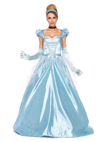 Leg Avenue Kostüm Klassische Cinderella, Hochwertiges Kostüm für märchenhafte Auftritte