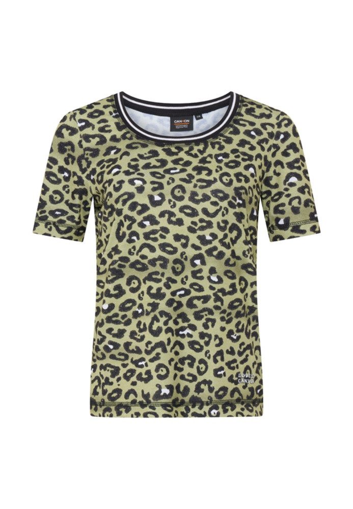 Canyon T-Shirt CANYON Damen Funktions T-Shirt 1/2 Arm 617001 moss print