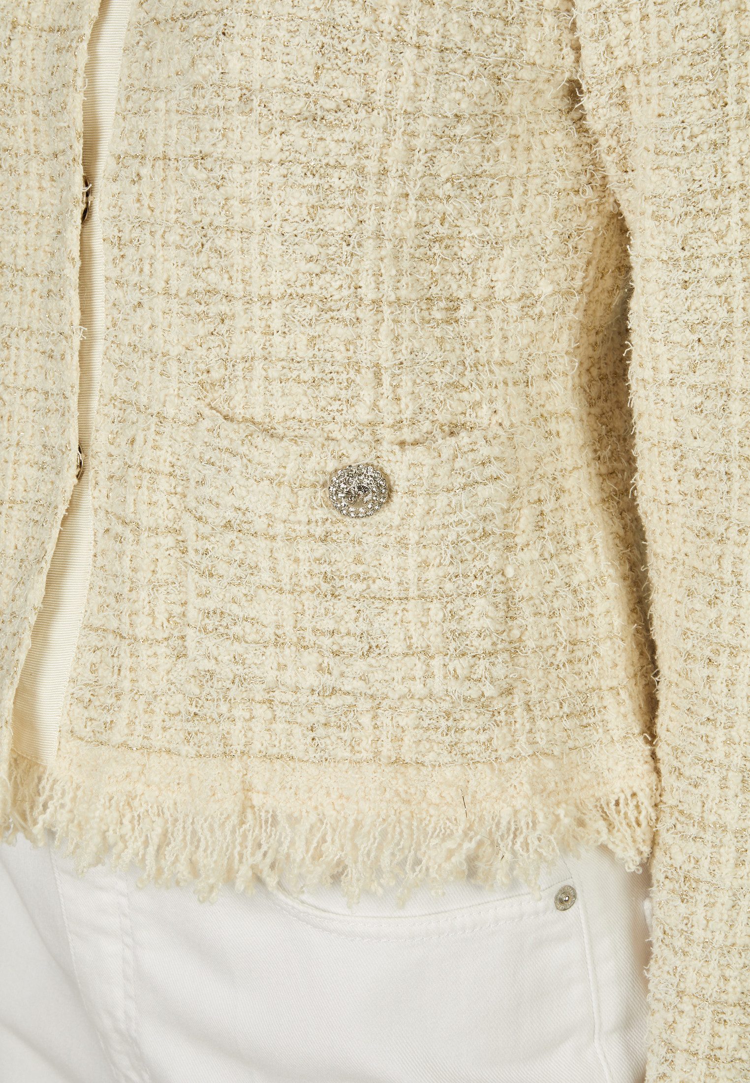 MARC AUREL Strickjacke aus Bouclé