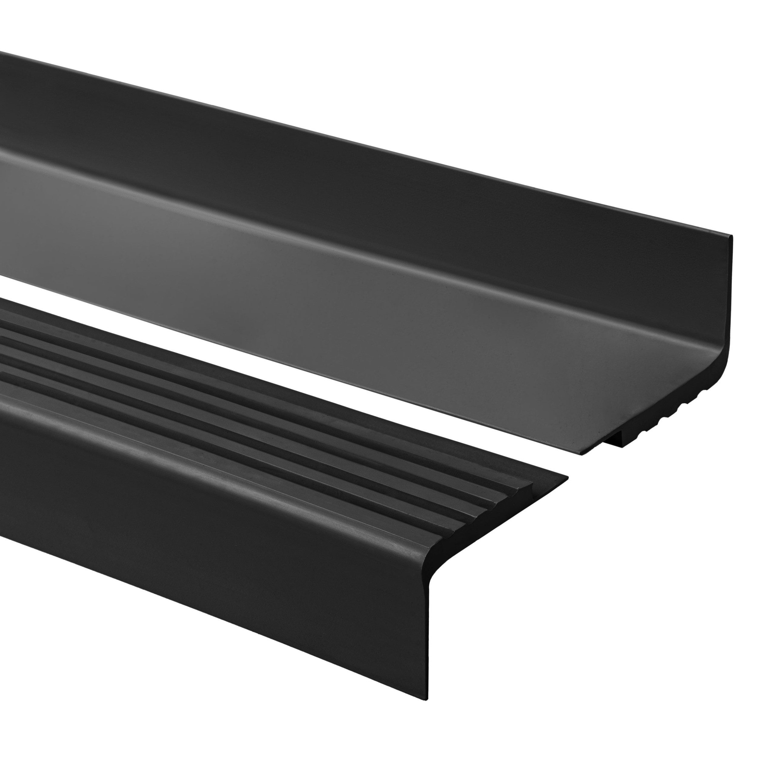 Quest Treppenkantenprofil Treppenprofil RF 42 x 40 mm, Antirutsch (1-St), Antirutsch, PVC, 150 cm