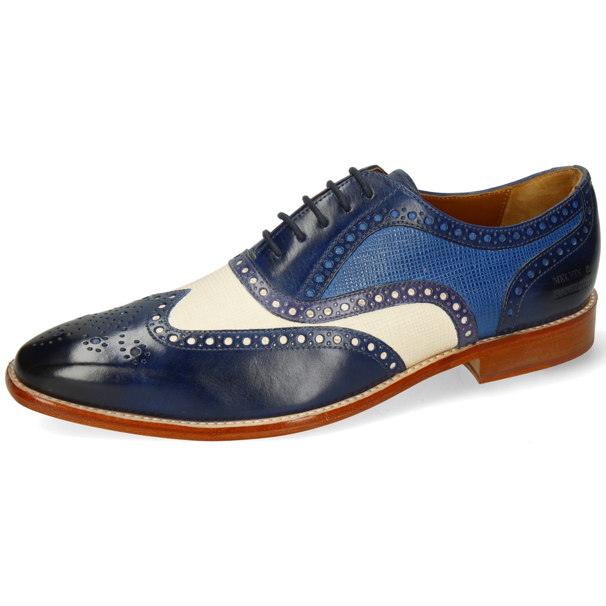 Melvin & Hamilton Leonardo 21 Leder-Schnürschuhe für Herren Schnürschuh Oxf günstig online kaufen