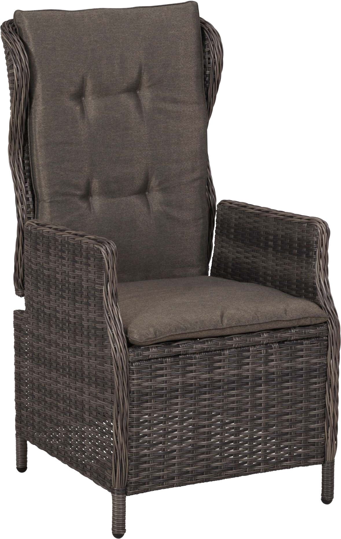 MERXX Gartensessel Saviano (Set, 2-St), hohe Rückenlehne