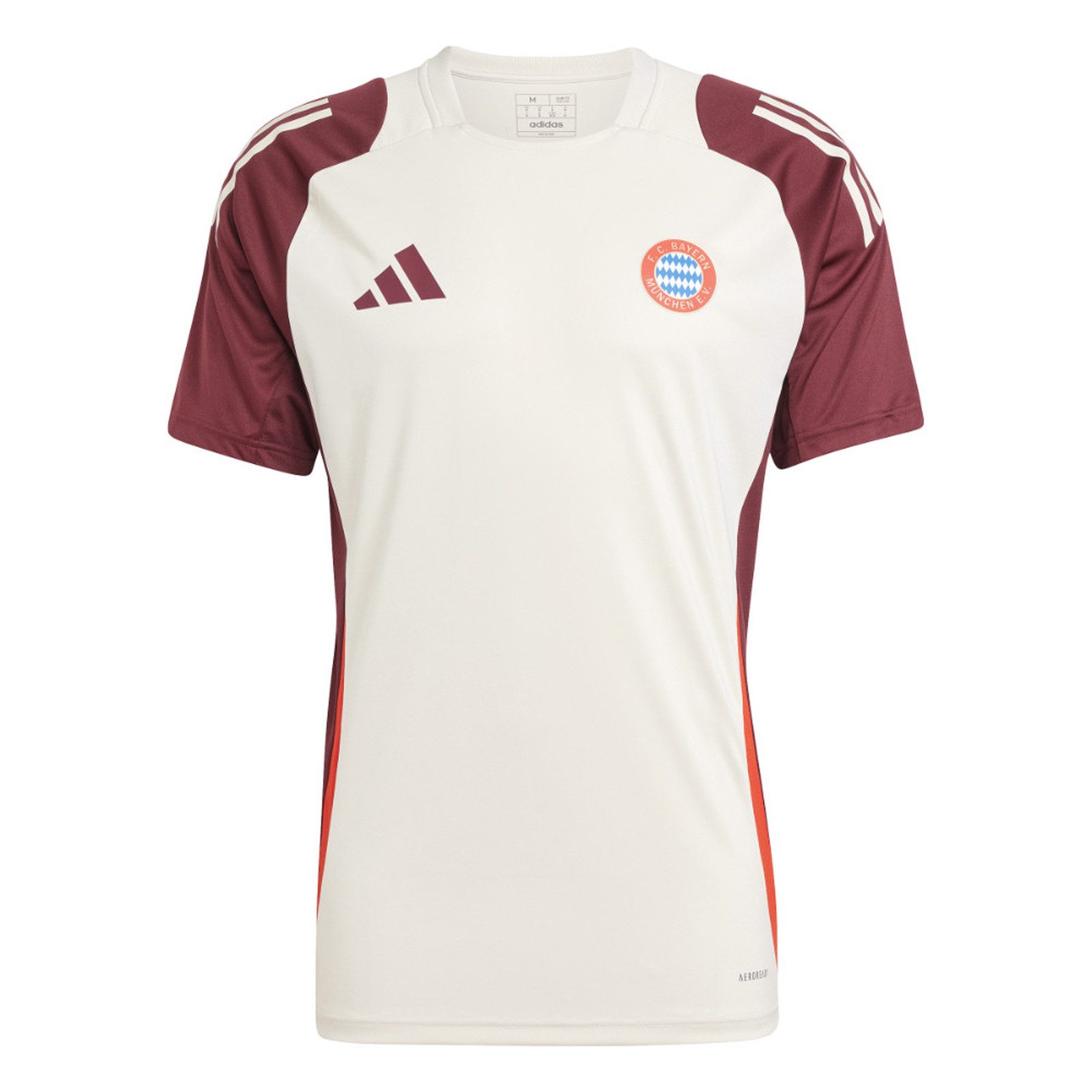 adidas Sportswear Fußballtrikot FC Bayern Tiro 24 European Trainingstrikot Herren Beige/Rot
