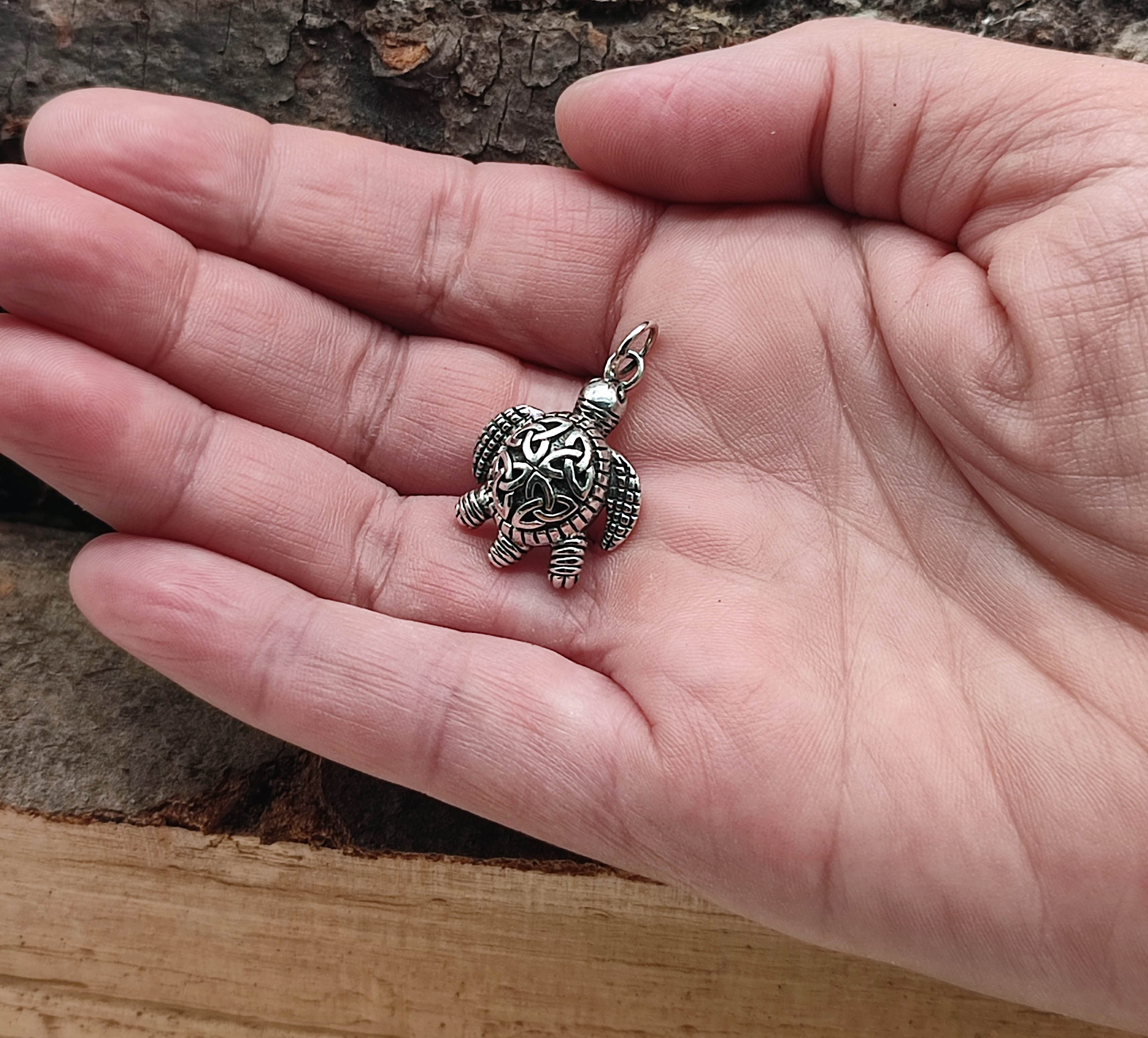 Kiss of Leather Kettenanhänger ANHÄNGER 472 SCHILDKRÖTE - SILBER günstig online kaufen