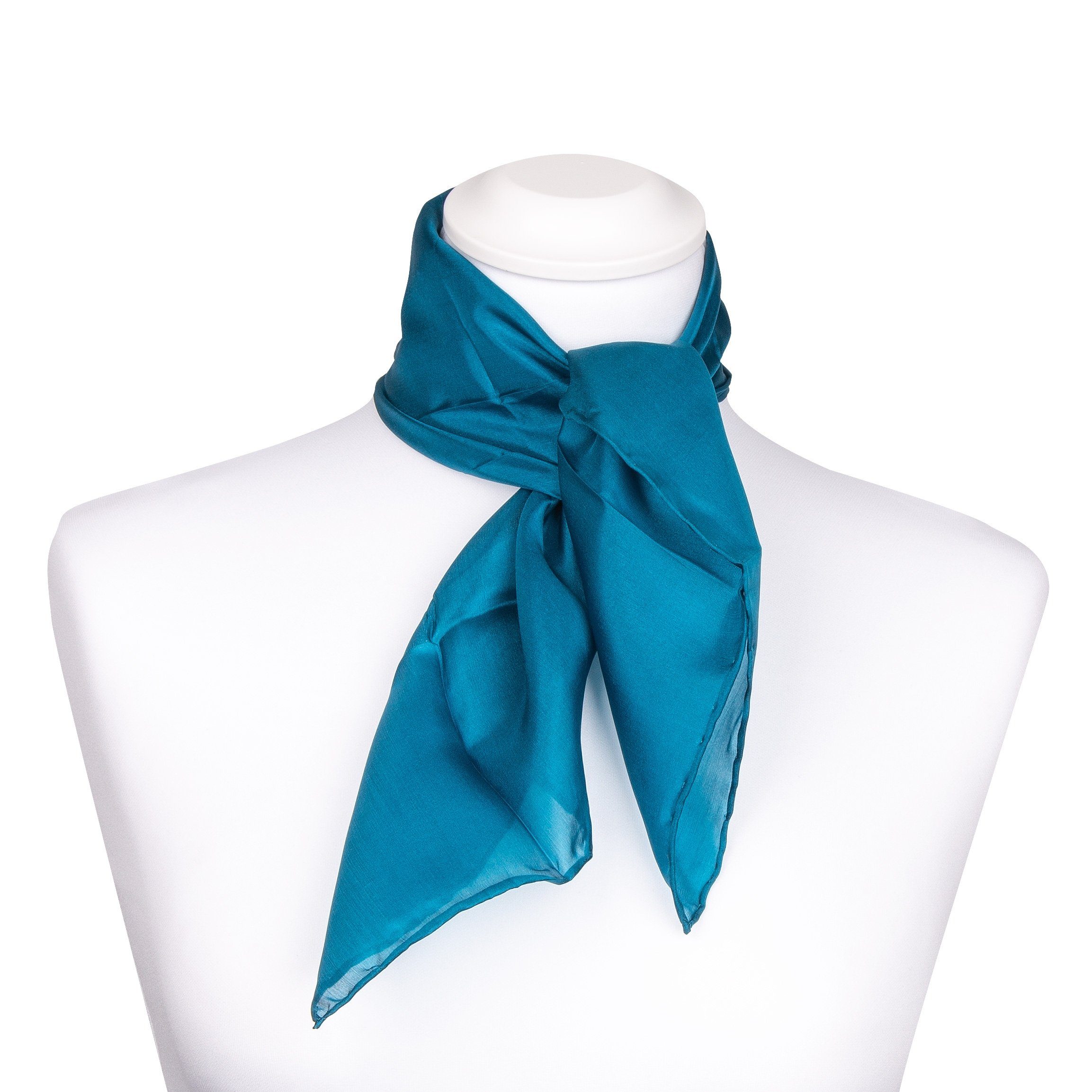 TINITEX Nickituch Nickituch Halstuch Petrol günstig online kaufen