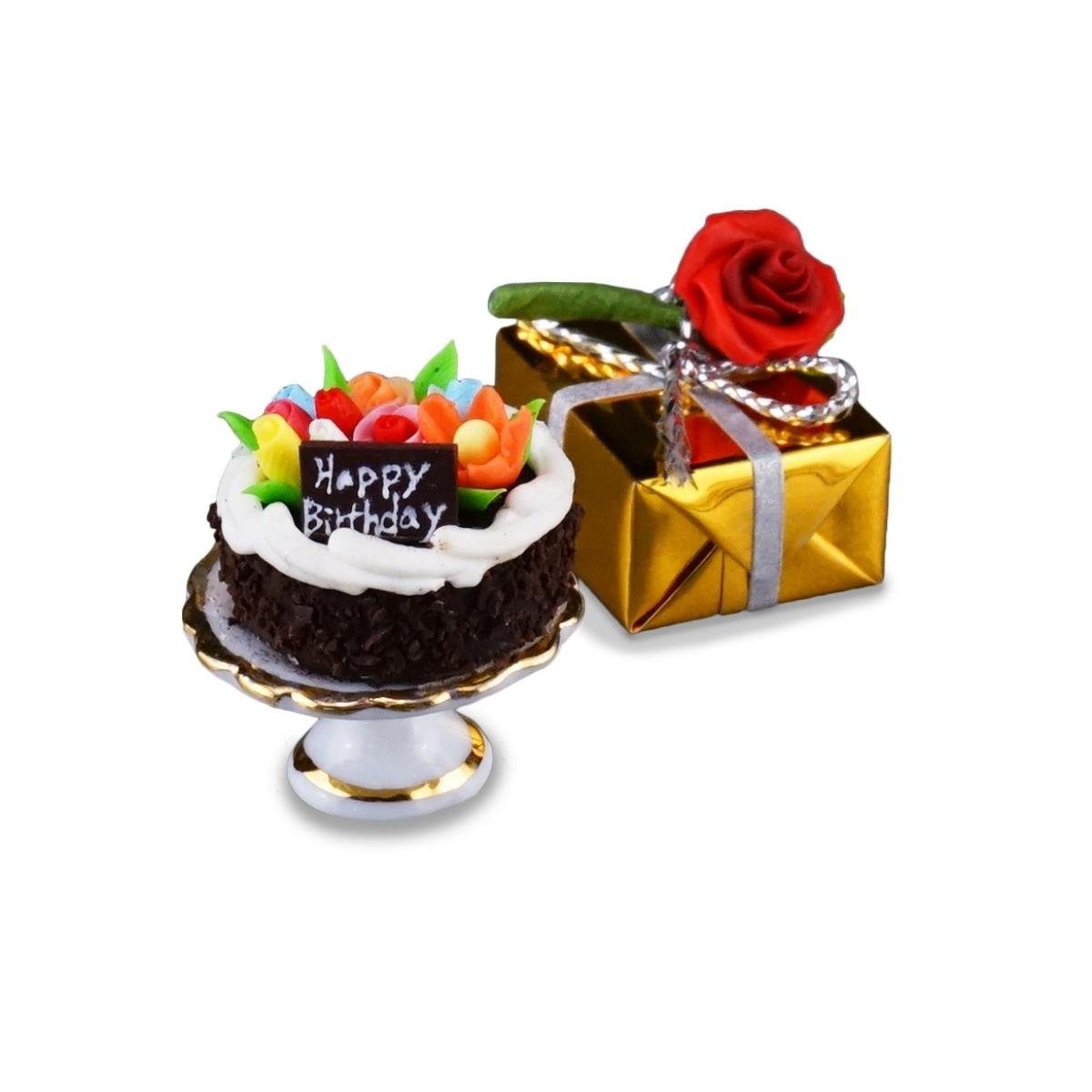 - Miniatur Birthday, Reutter Dekofigur Happy Porzellan 001.795/5