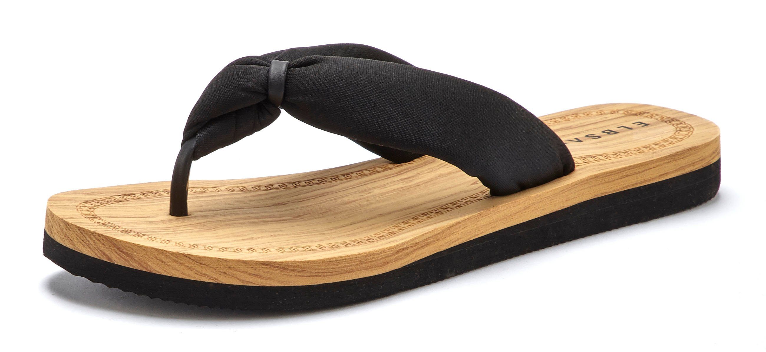 Elbsand Sandale, Pantolette Badezehentrenner Zehentrenner, Badeschuh ultral günstig online kaufen