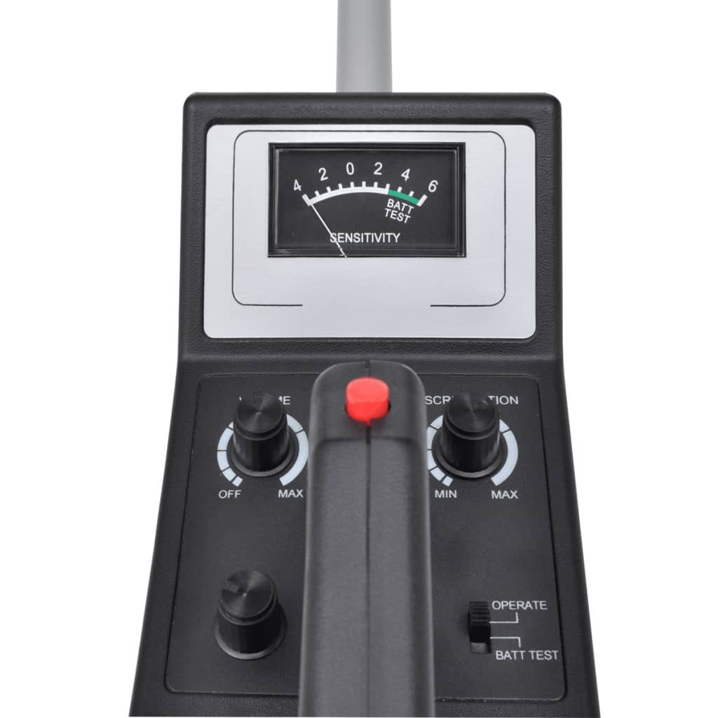 vidaXL Metalldetektor Hand-Metalldetektor Suchtiefe bis zu 60 cm