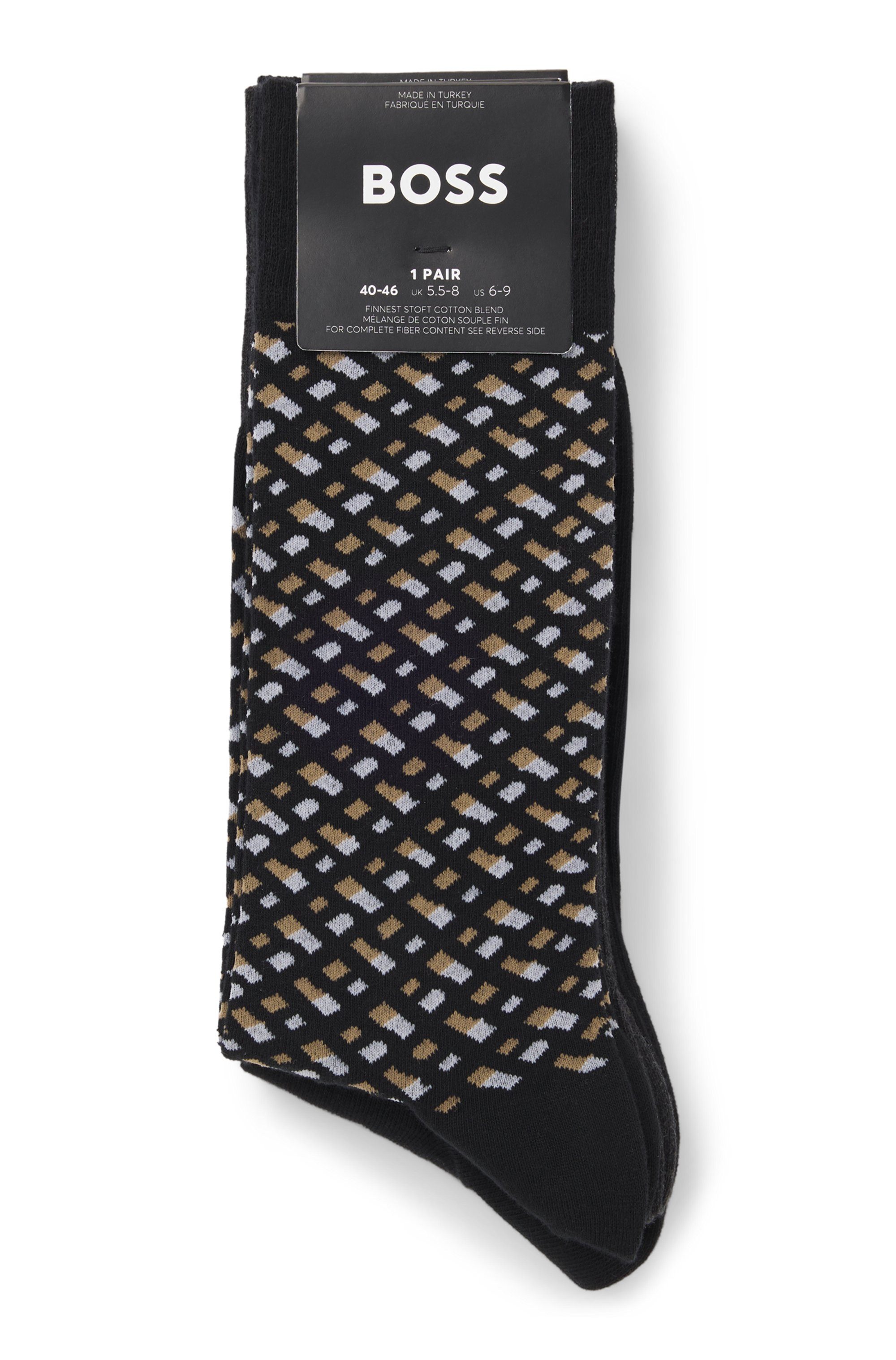 BOSS Businesssocken (Packung, 4-Paar, 4) mit BOSS Logo