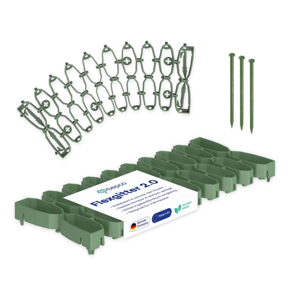 bepco Rasengitter Flexgitter 2.0, 3-St.