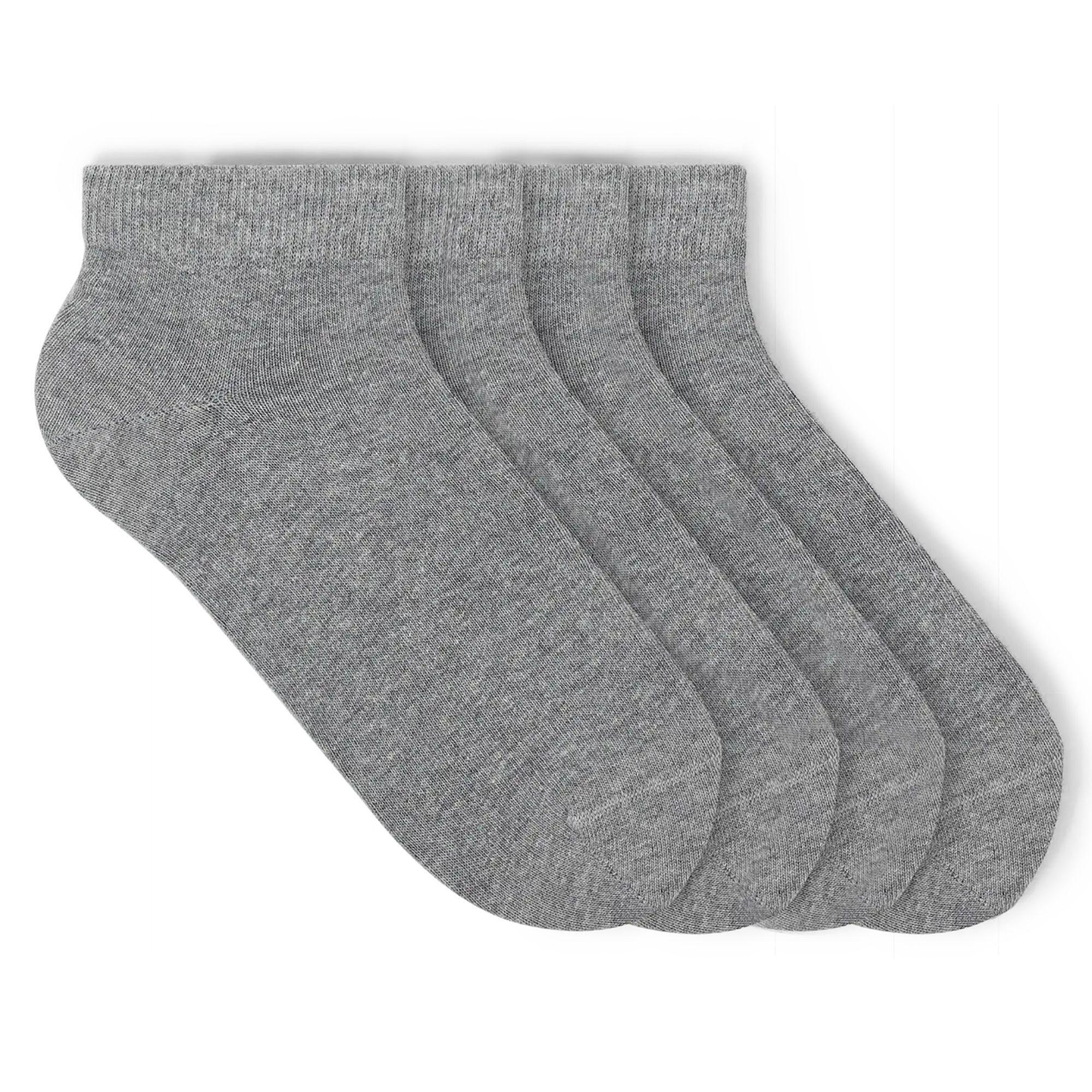 von Jungfeld Sneakersocken Essentials Set Bio-Baumwolle Unisex (4-Paar, 4 Paar)
