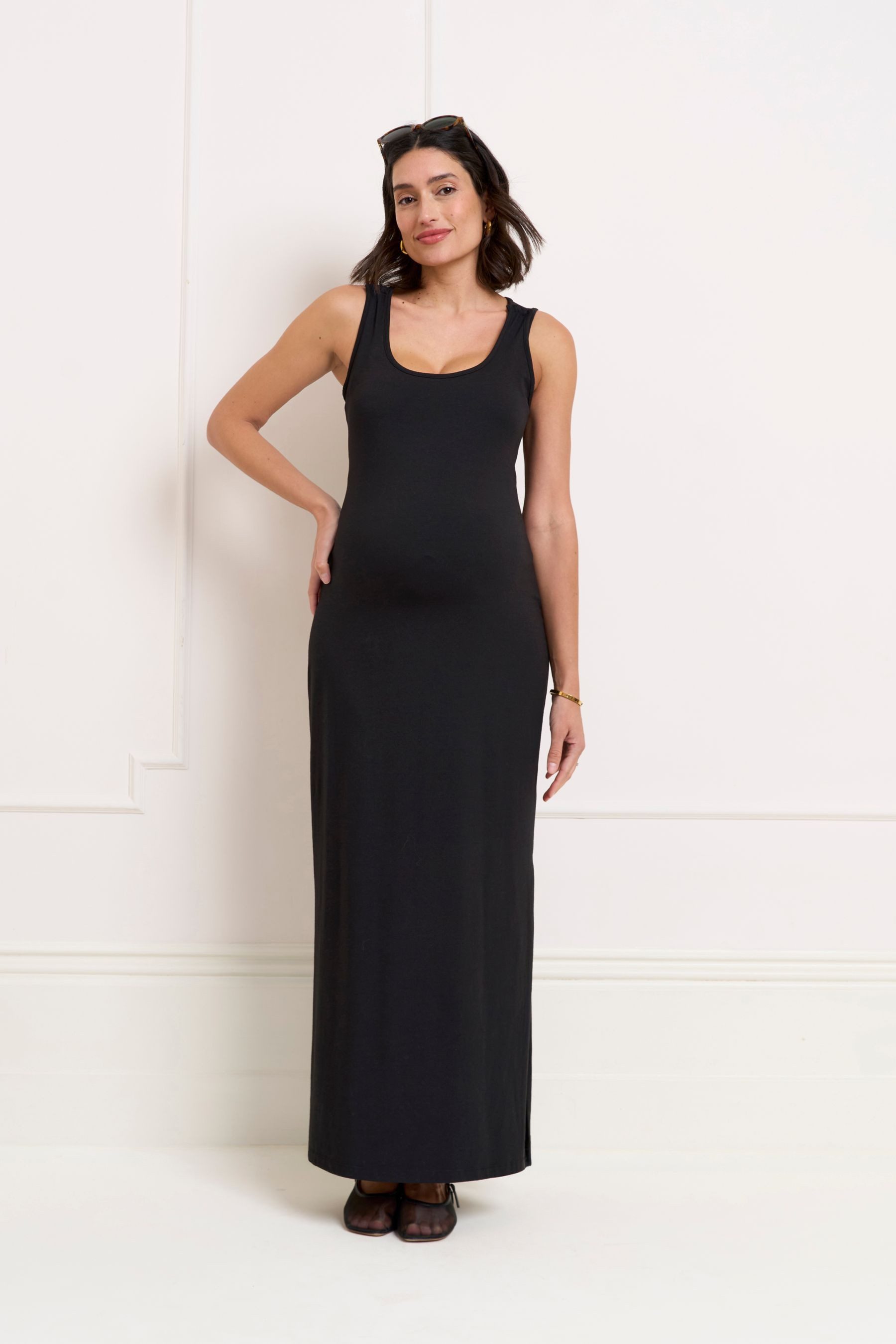 Seraphine Maxikleid Seraphine Enges Maxikleid Umstands- und Stillmode (1-tlg)