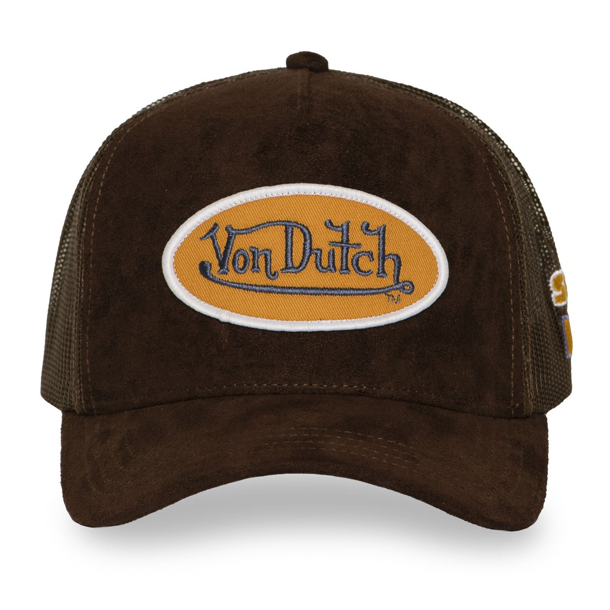 Von Dutch Trucker Cap Von Dutch Originals Trucker Cap SUEDE VD PATCH (Basecap, Basecap, Meshcap, Trucker Kappe)
