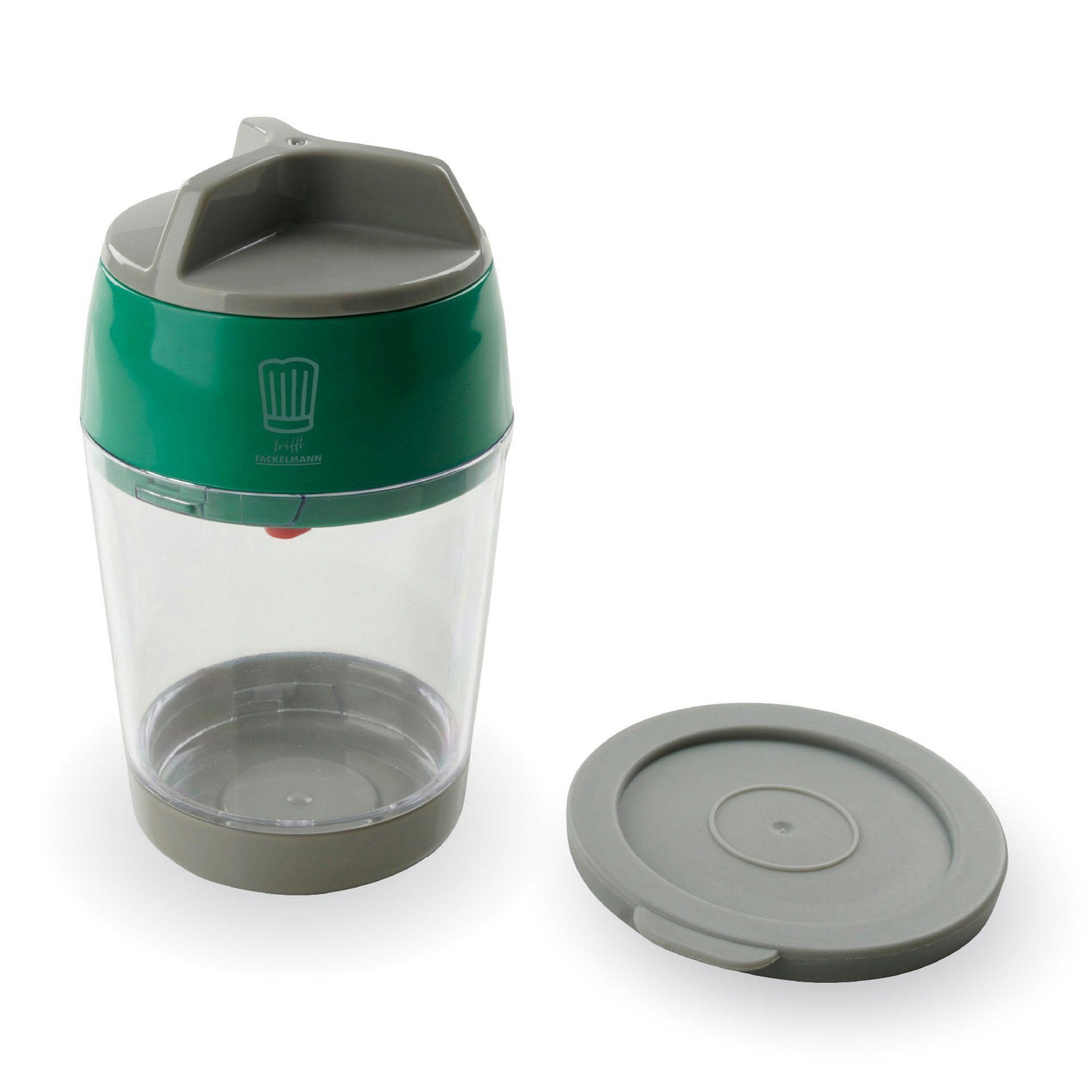 Chefkoch trifft Fackelmann Спиральный резак Спиральный резак: ABS & Edelstahl – 130xø90mm – mit abnehmbarem Boden