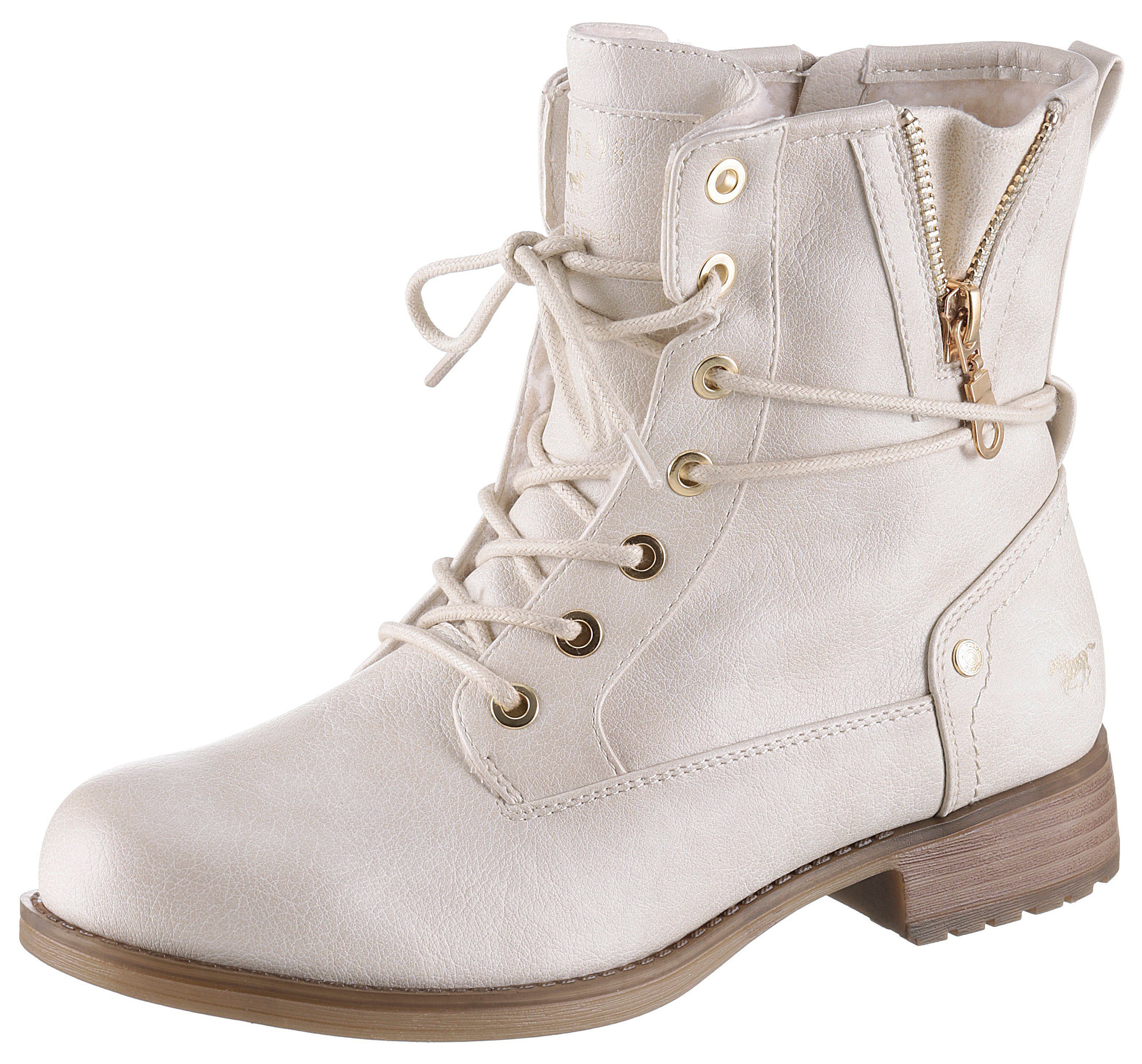 kuscheliger Winterboots mit Warmfutterinnenausstattung Shoes ice-used Mustang