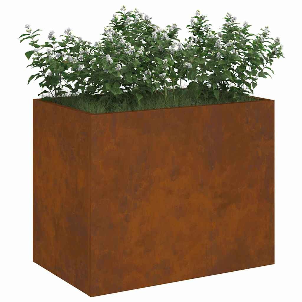 vidaXL Blumentopf Gartenblumentopf Braun 50 x günstig online kaufen