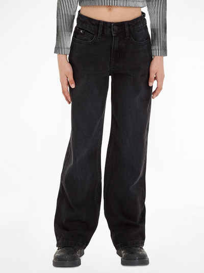 Calvin Klein Джинси Stretch-Jeans WIDE LEG WASHED BLACK