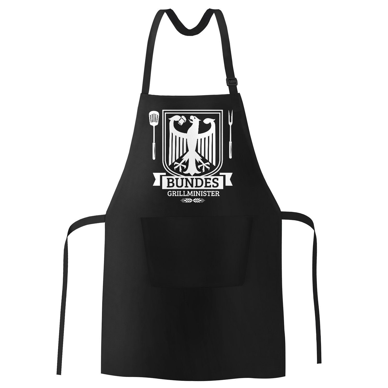 MoonWorks Grillschürze Bundesgrillminister Grill-Schürze für Männer günstig online kaufen