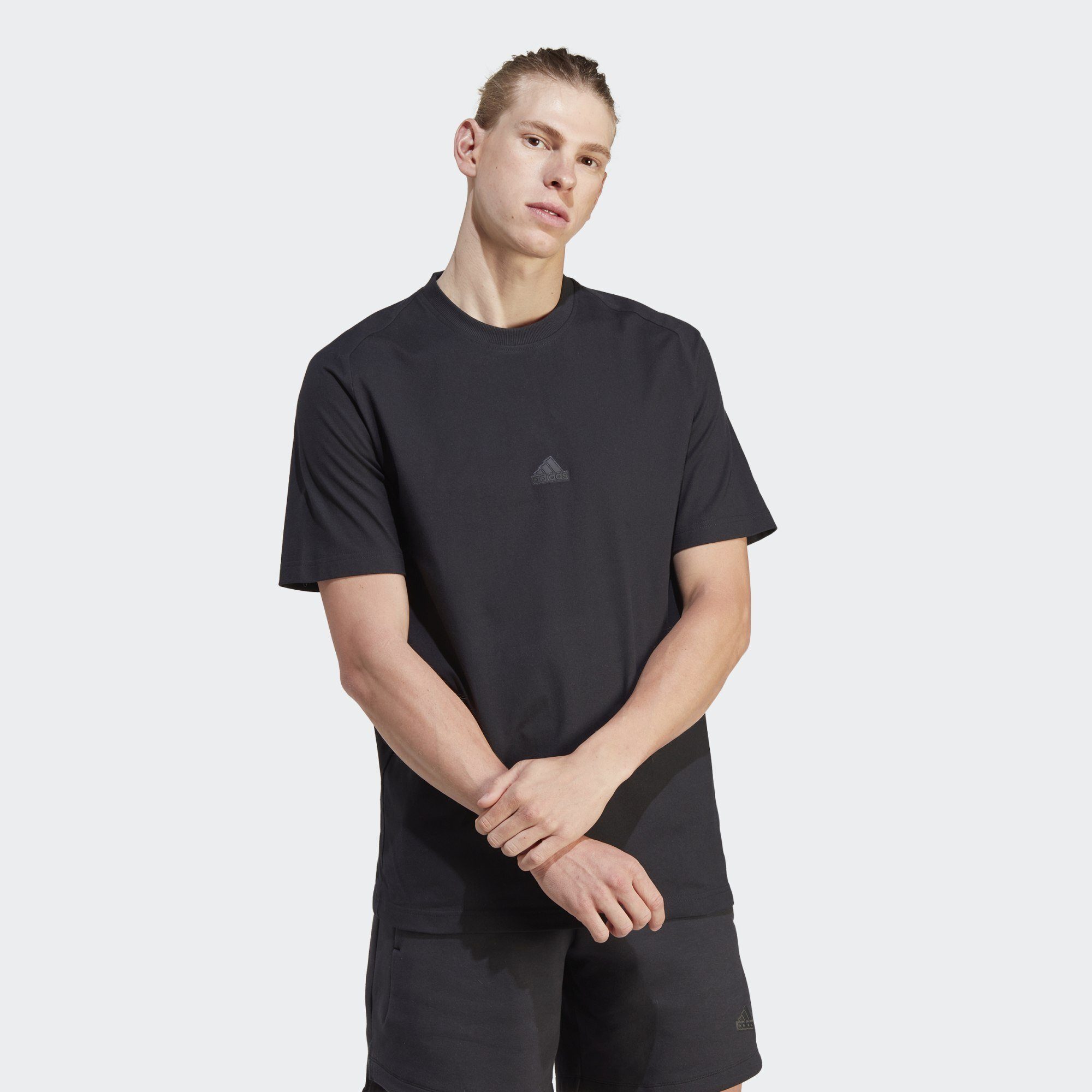 adidas Sportswear T-Shirt ADIDAS Z.N.E. T-SHIRT Black