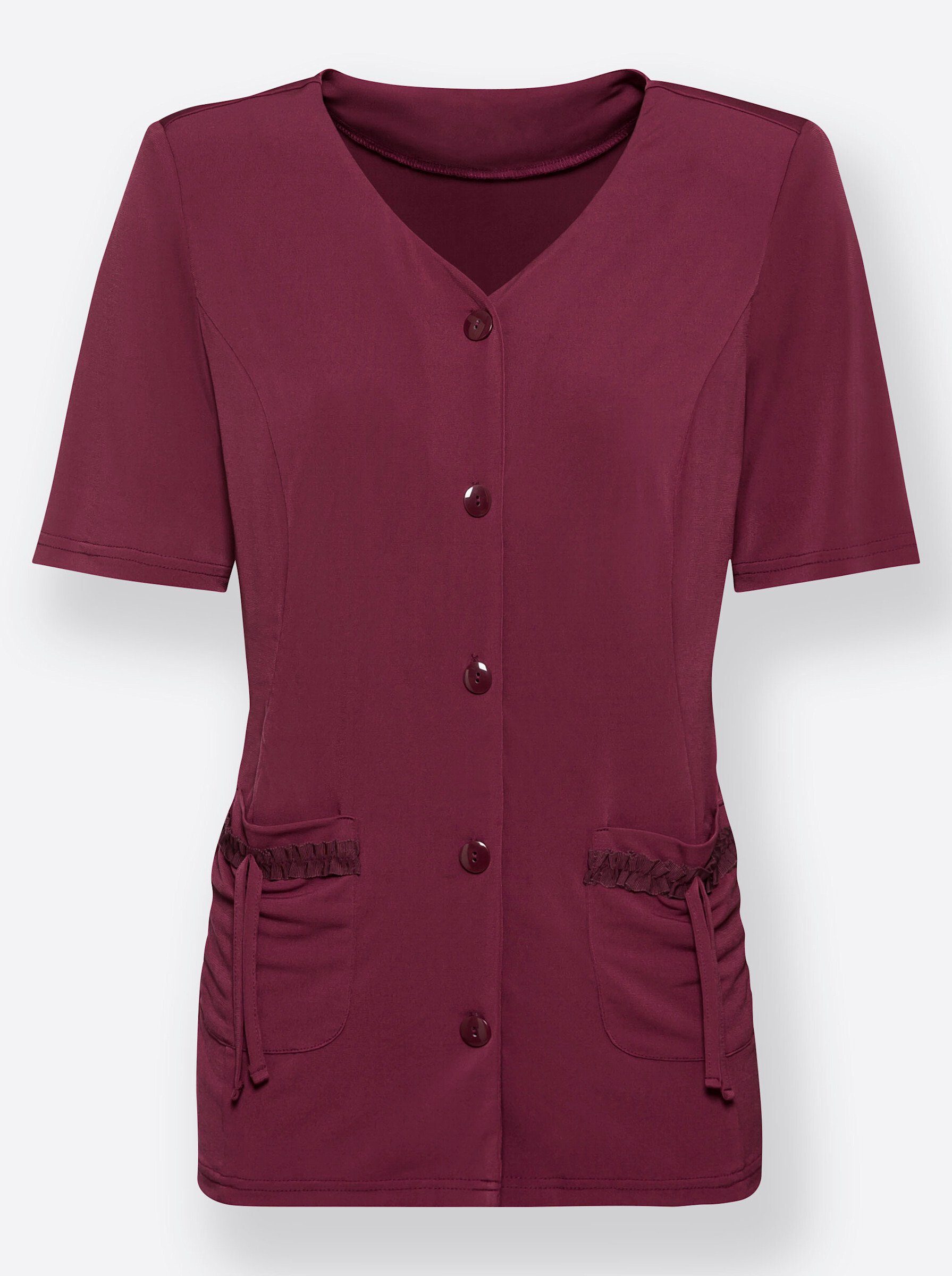 Witt Shirtjacke Shirtjacke Kurzarm Jersey