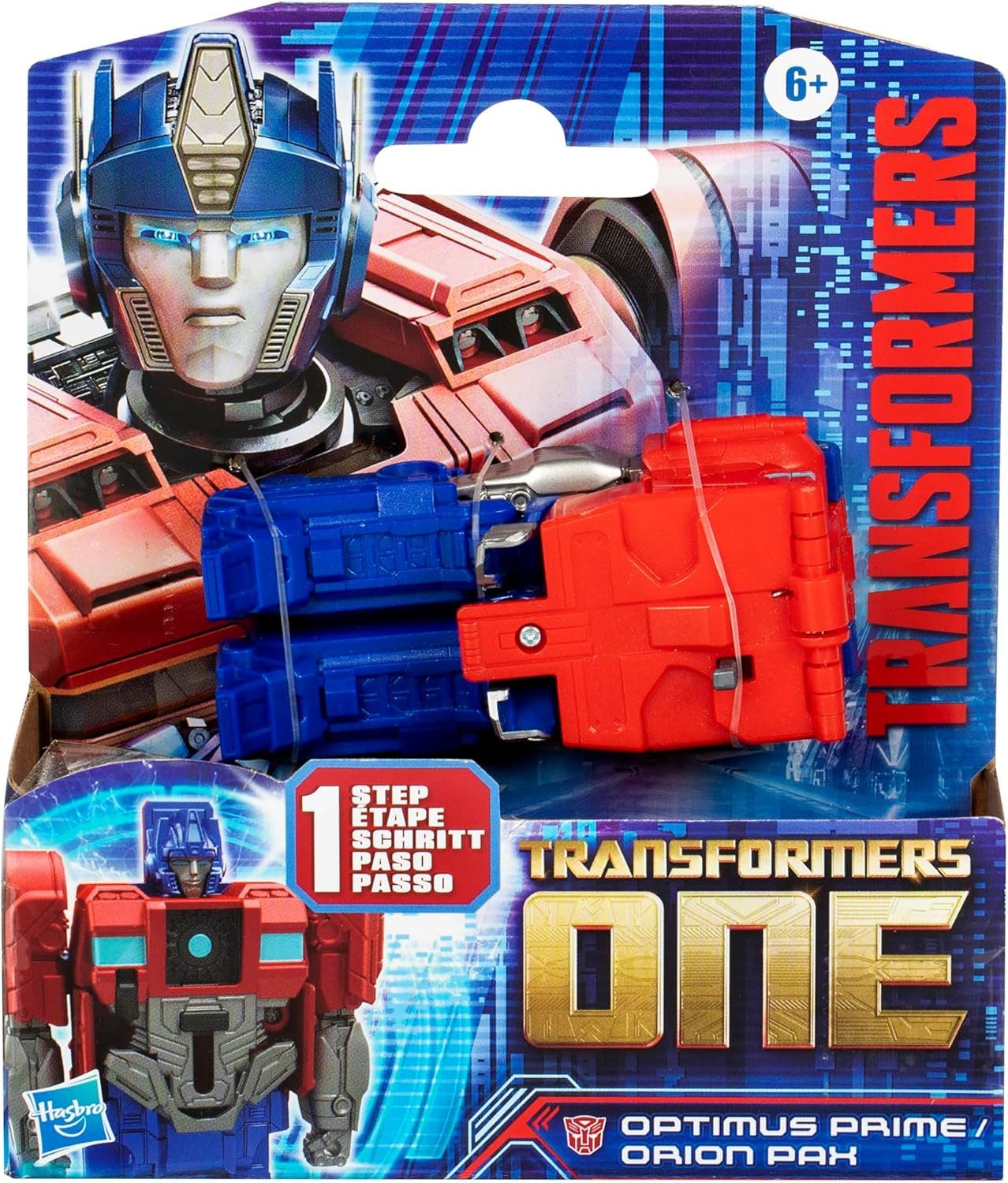 Hasbro Actionfigur Transformers One COG Changer Optimus Prime Orion Pax Action-Figur 6+