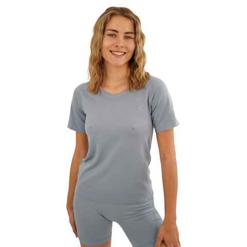 Stark Soul® T-Shirt Damen Sportshirt Kurzarm RACER Sport Shirts Seamless. mit Rundhalsausschnitt