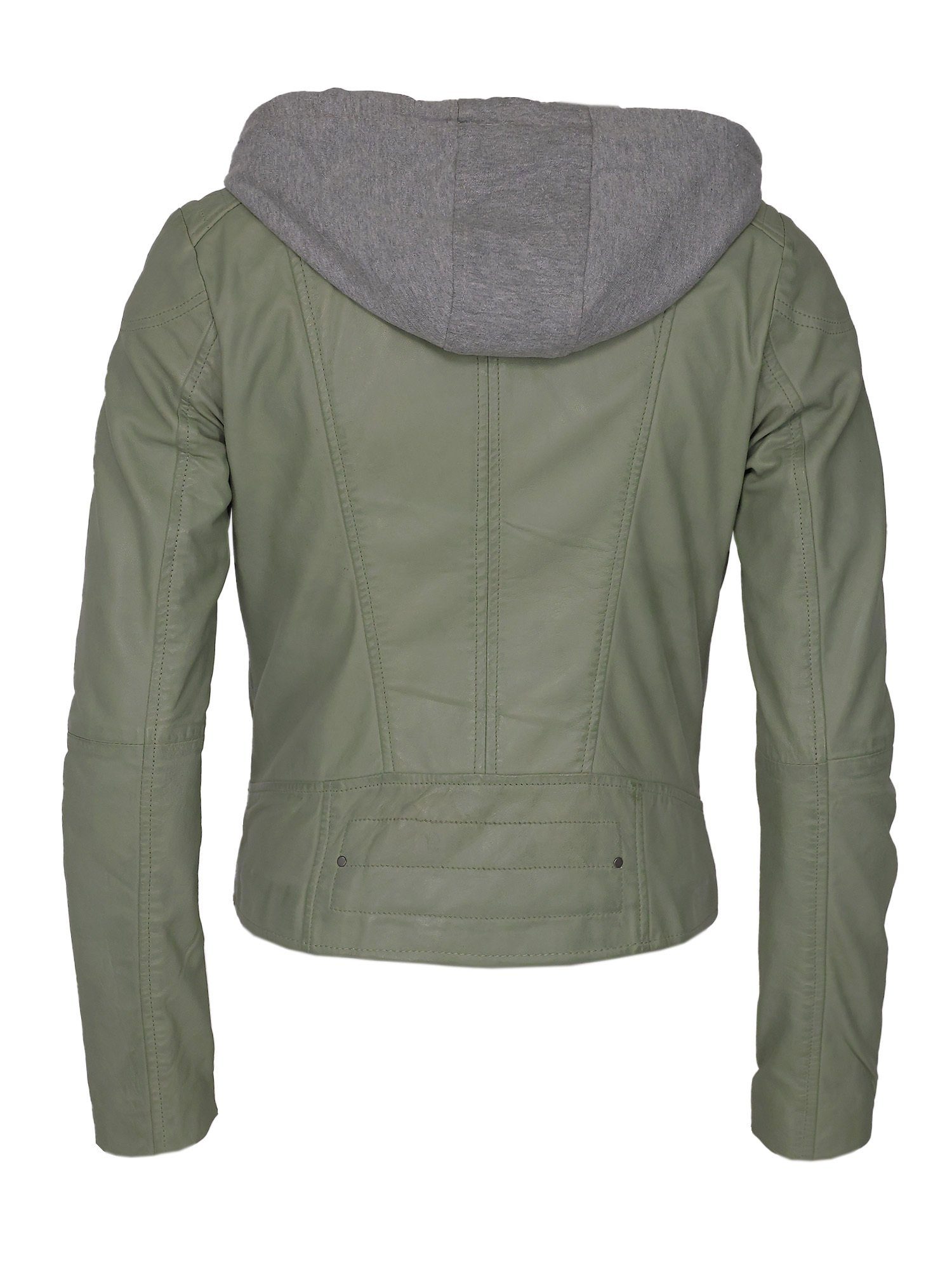 Maze Lederjacke green 42021133 dust