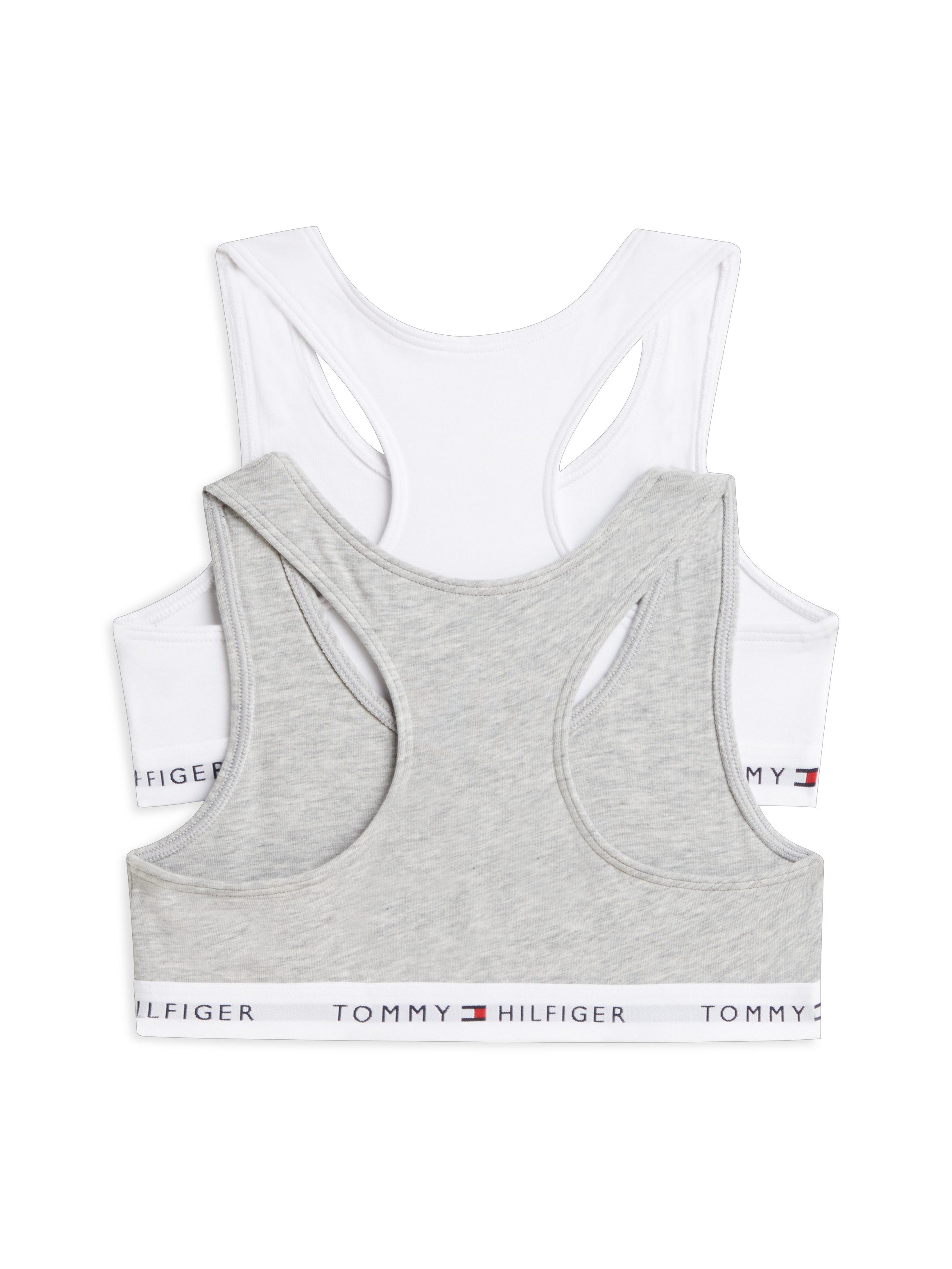 Tommy Hilfiger Underwear Bralette 2PK (2-tlg) Racerback-Bralettes mit Tommy-Logos – Bild 2 von 3