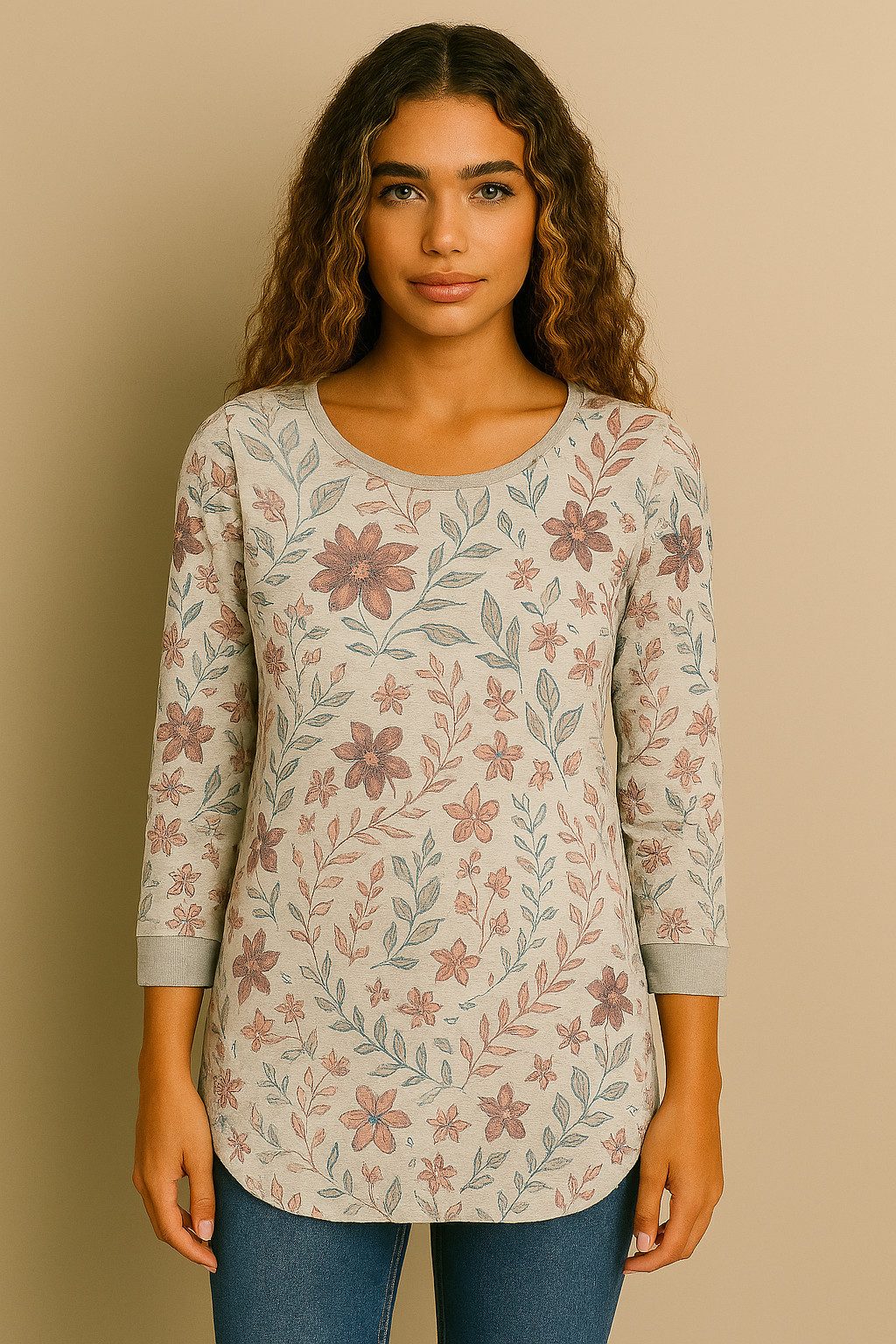 Ragwear Langarmshirt SHIMONA FLOWERS O günstig online kaufen