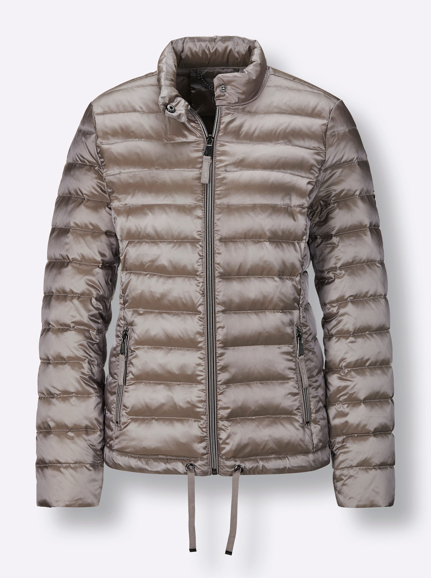 Allwetterjacke Leicht-Daunen-Steppjacke Langarm