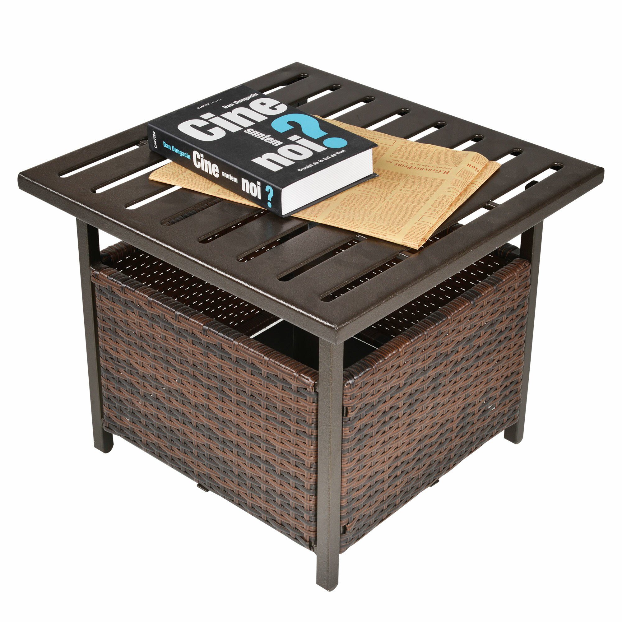 Outsunny Gartentisch »Gartentisch mit Schirmloch« OTTO