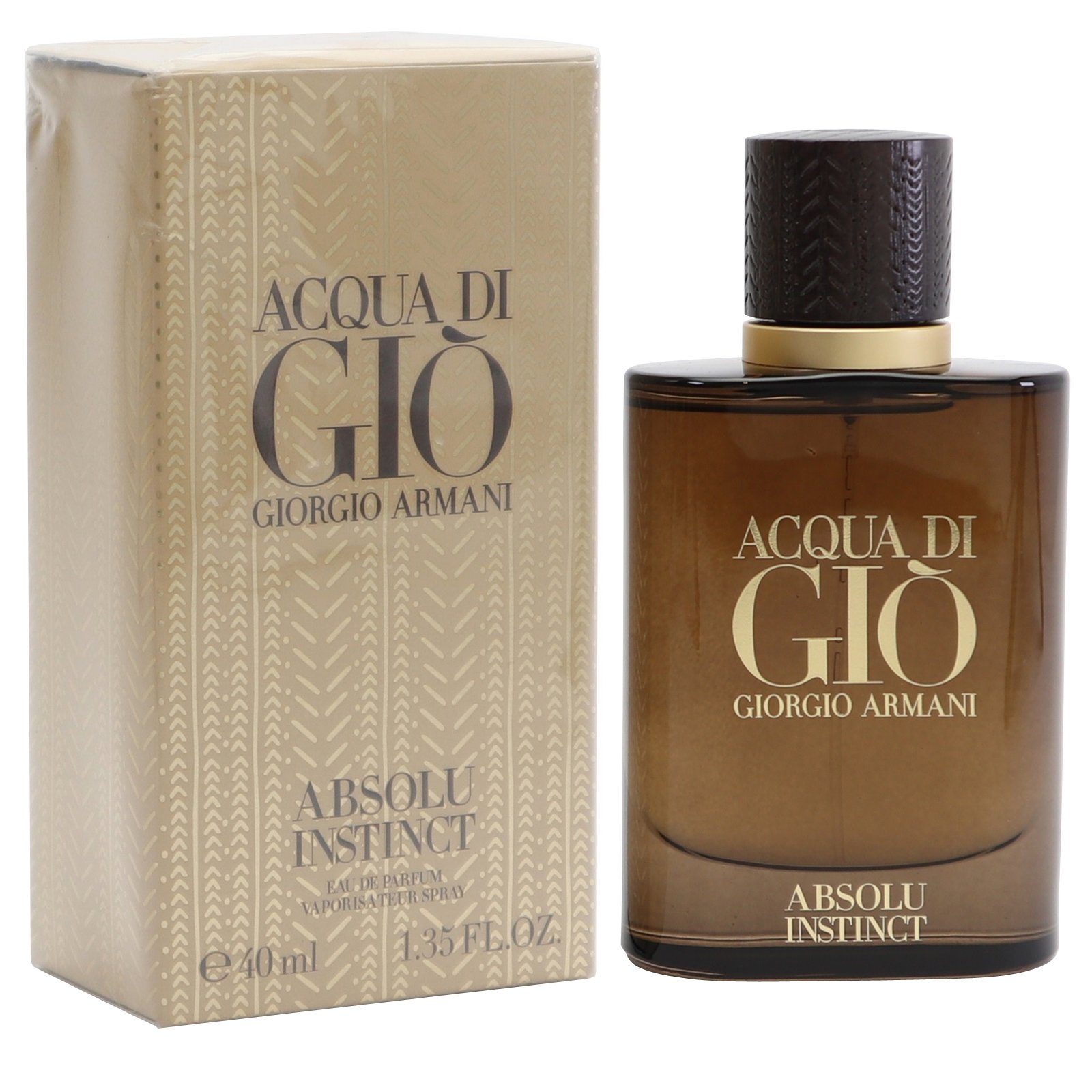 Armani Armani Gio Giorgio Instinct Eau Parfum Giorgio di Acqua ml Parfum de Eau de 40 Spray Absolu
