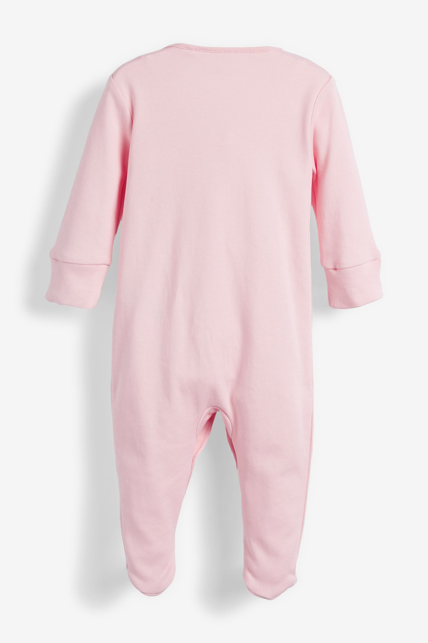 Next Schlafoverall Babyschlafanzüge aus Baumwolle im 3er-Pack (3-tlg)