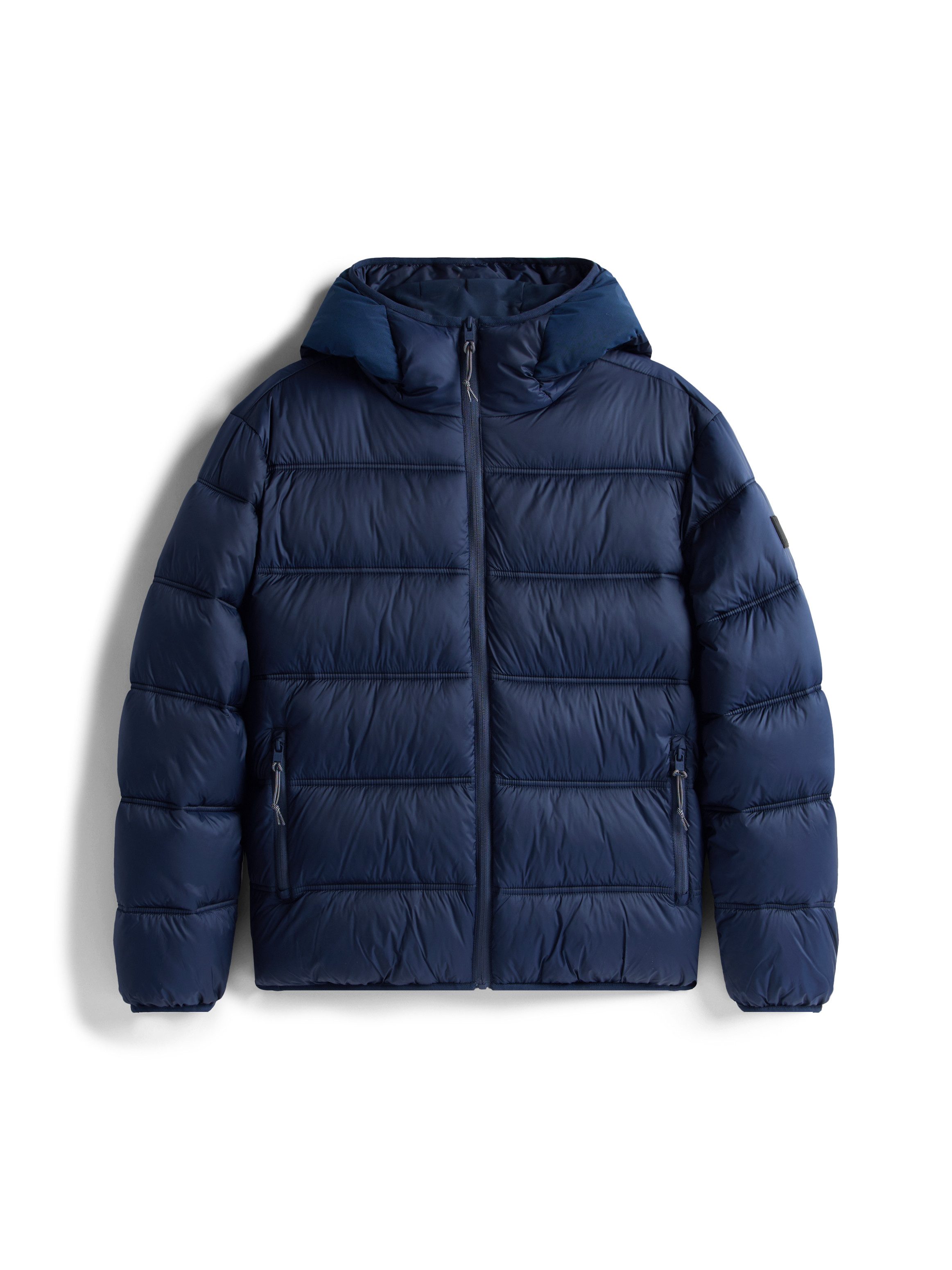 Tommy Jeans Steppjacke HOODED LOGO PUFFER Winterjacke Steppjacke W Regular fit mit Rundhalsausschnitt – Bild 4 von 5