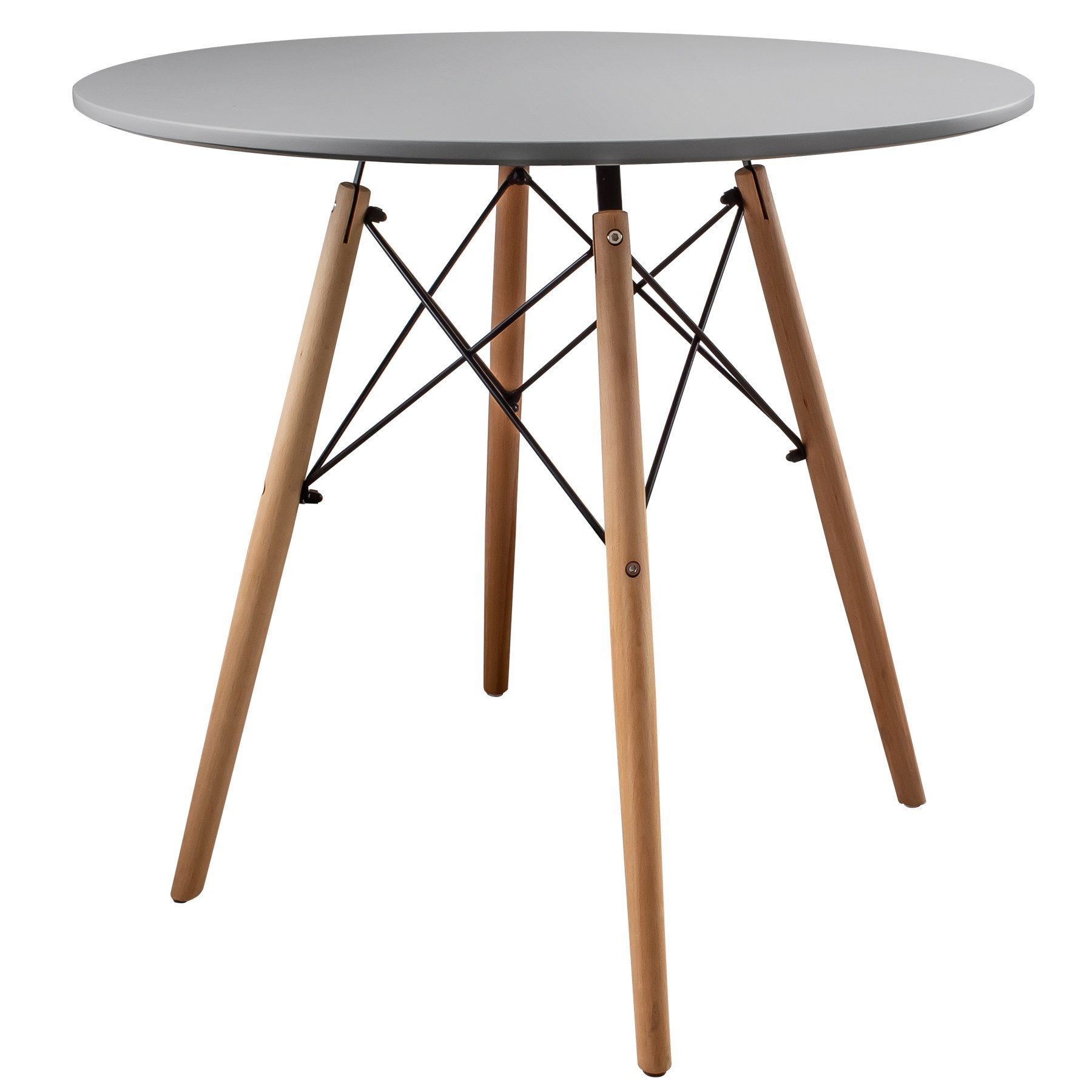 TRISENS Esstisch »Artemis«, Esstisch Rund Holz Moderner Küchentisch Runder Tisch  Klein für Esszimmer Wohnzimmer online kaufen | OTTO