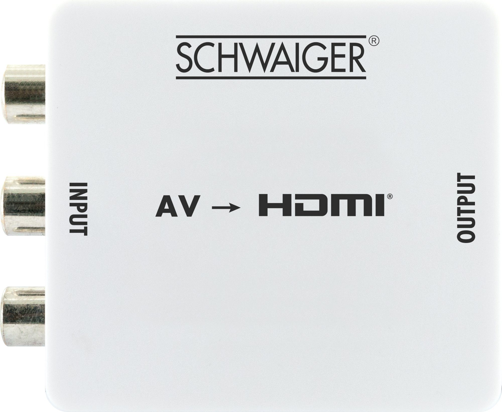 Schwaiger HDMRCA01 513 HDMI-Adapter zu CINCH Buchse, HDMI Buchse
