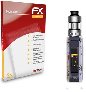 atFoliX Schutzfolie für Aspire Puxos Mod, (2 Folien), Entspiegelnd und stoßdämpfend