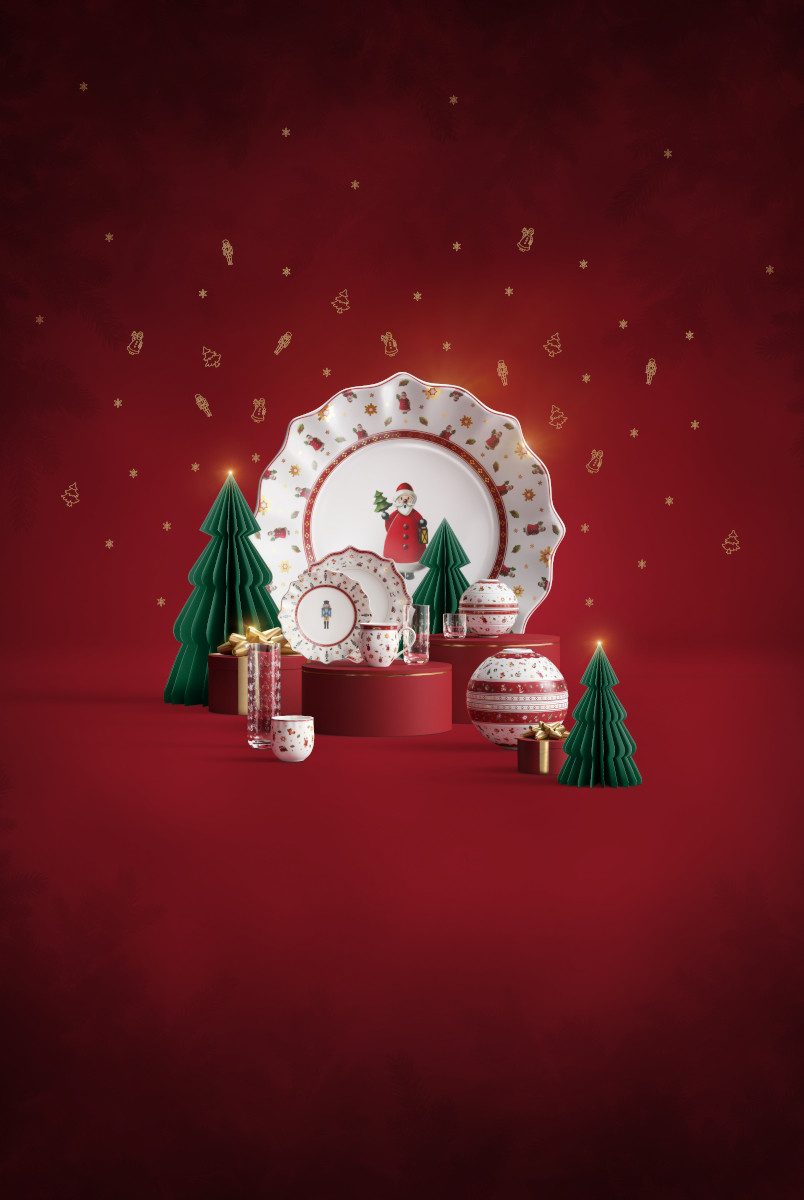 Villeroy & Boch Geschirr-Set Toy's Delight Frühstücks-Set für 2 Schaukelpferd 6tlg, Premium Porcelain – Bild 2 von 3