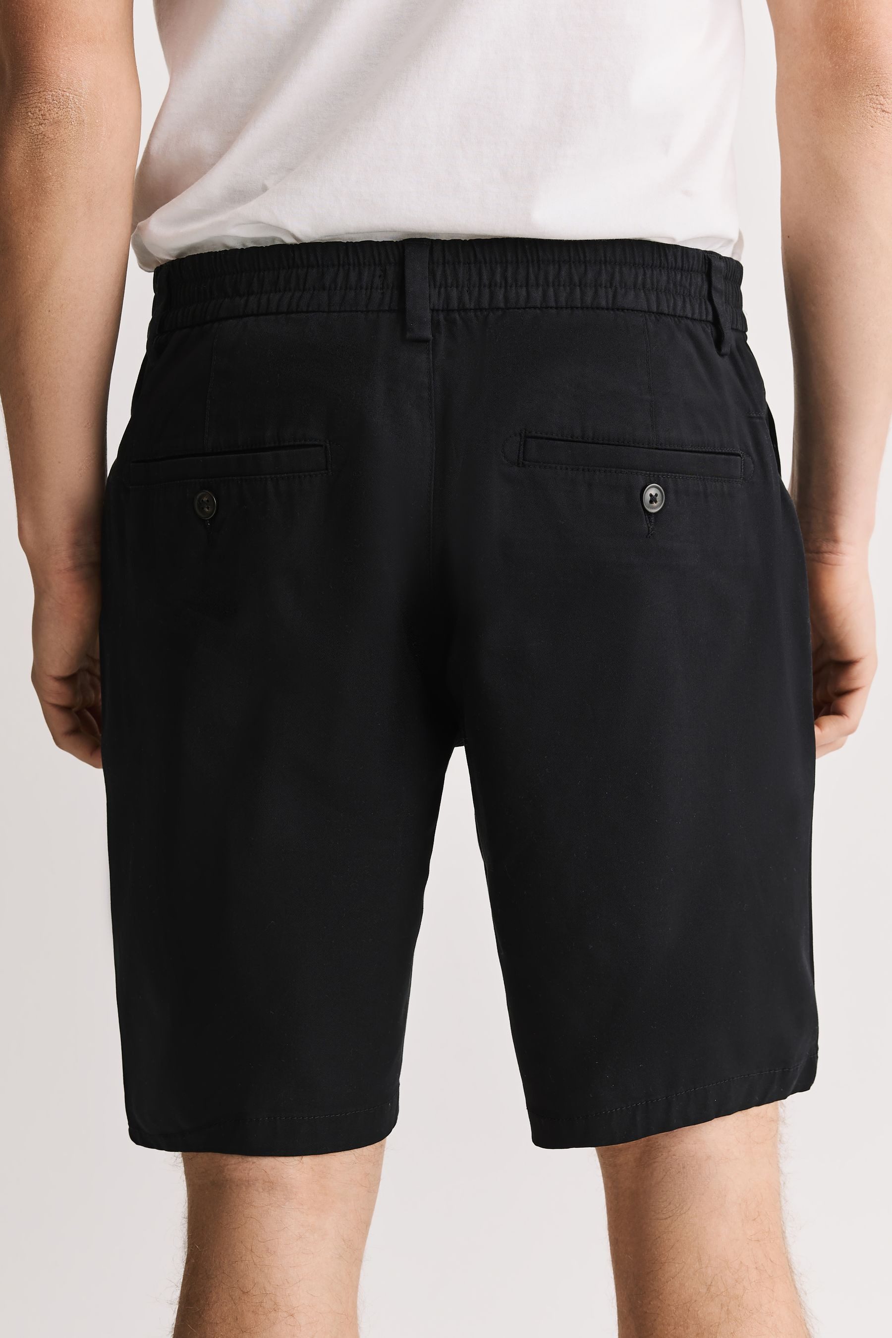 Next Shorts Stretch-Chinoshorts mit elastischem Bund (1-tlg)