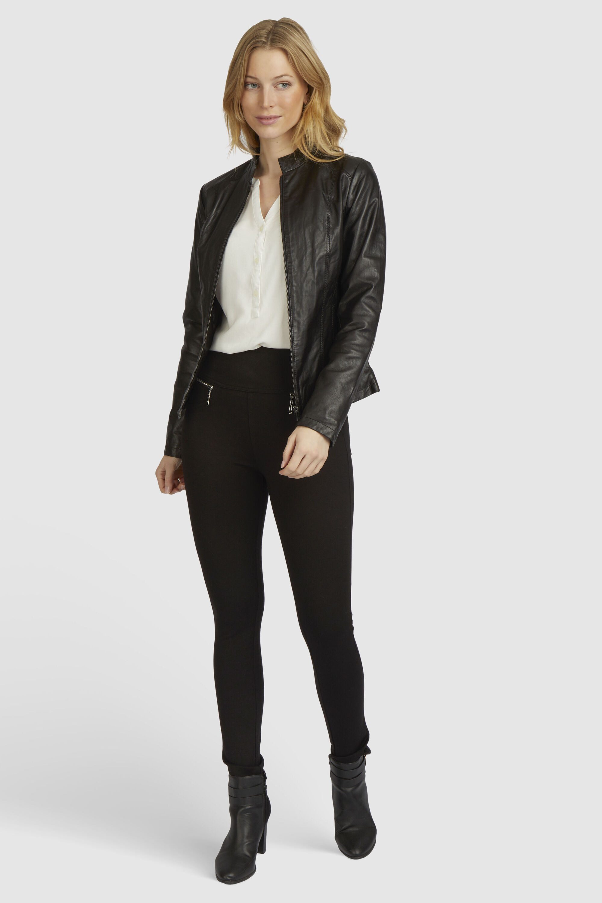 bugatti Lederjacke BULady-105 (1-St) aus hochwertigem Leder