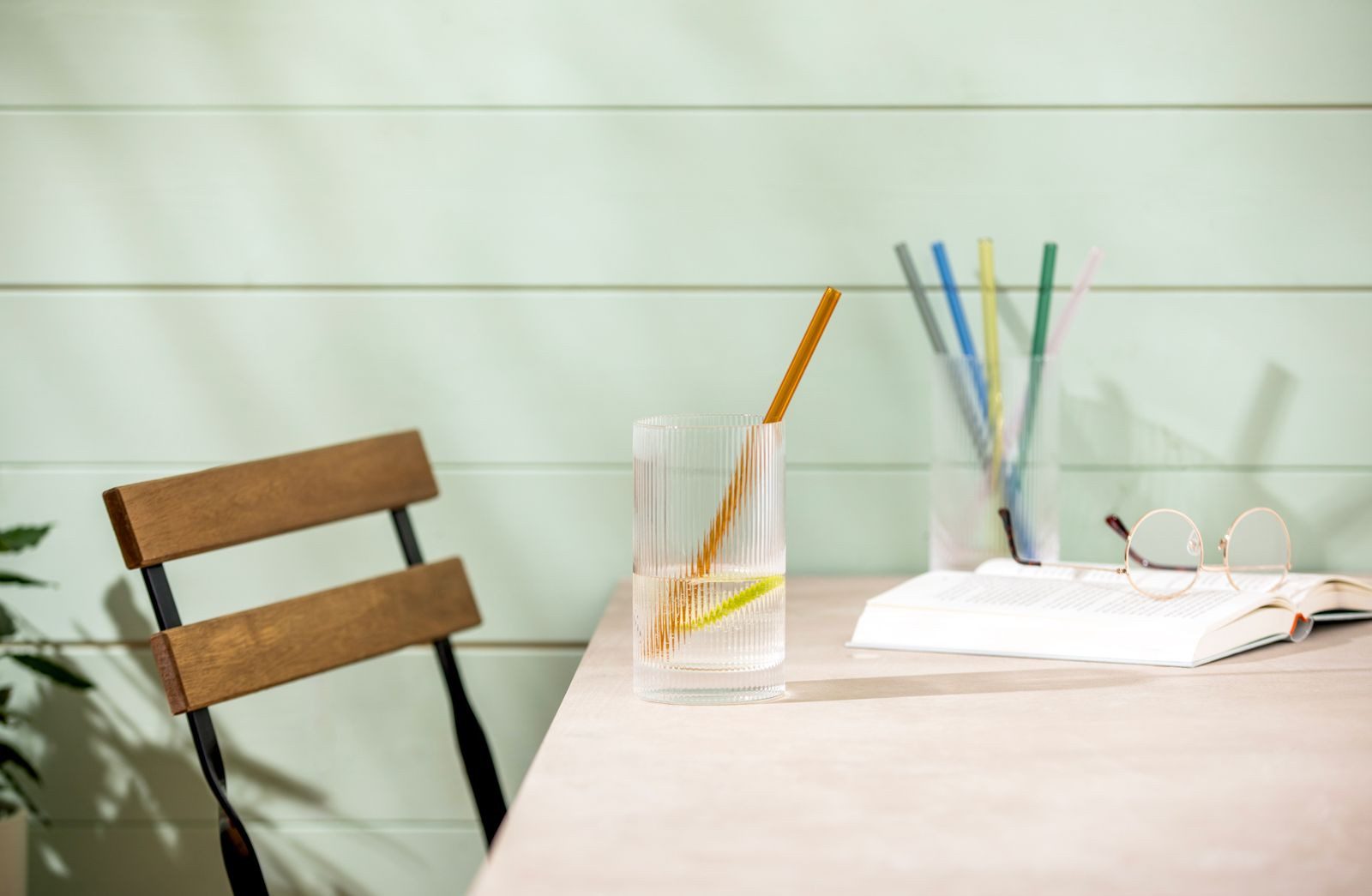 Remember Trinkhalme, Remember bunte Glas Trinkhalme 6-teilig