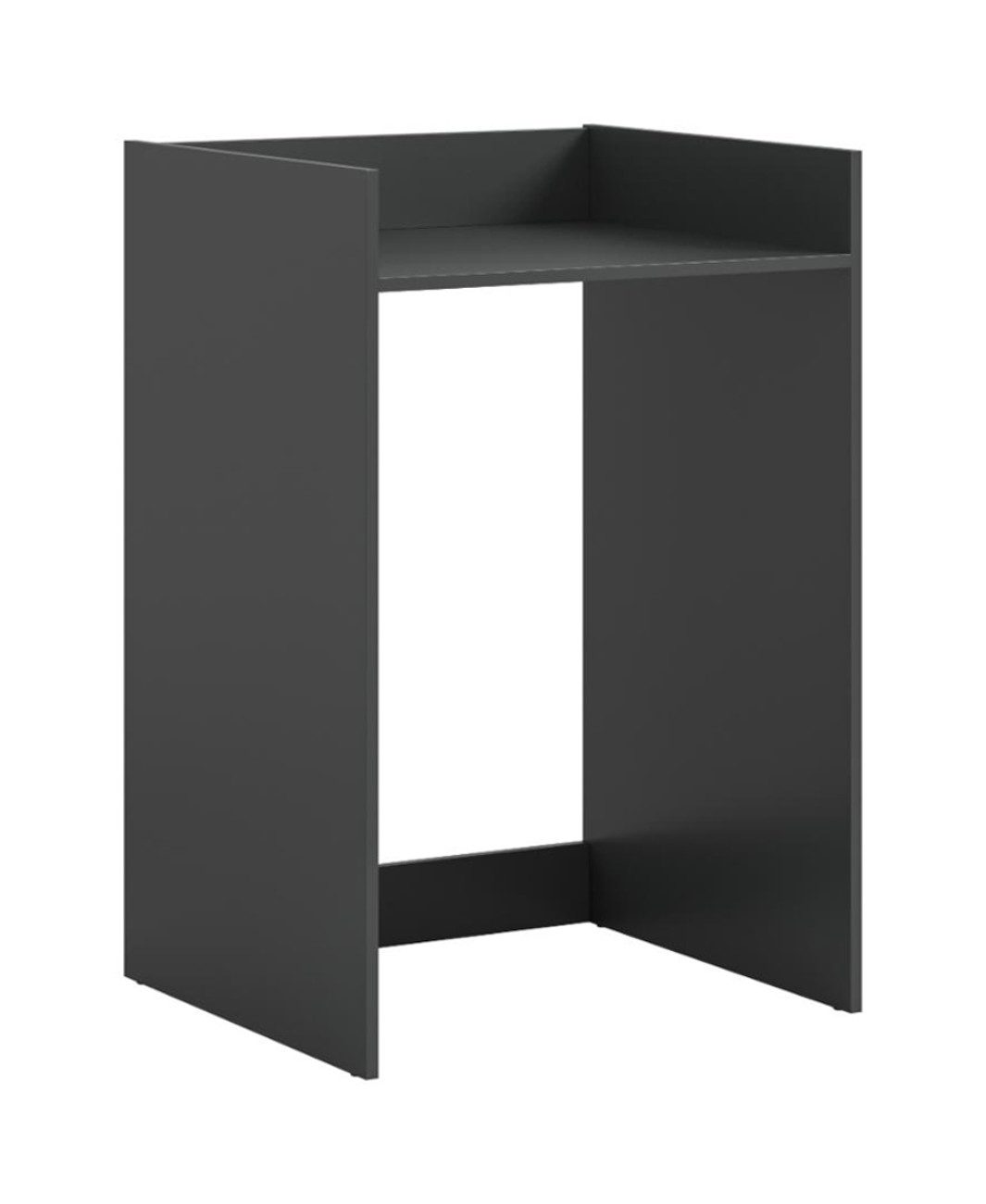 xonox.home Badmöbel-Set Free Waschmaschinenschrank 2 Regale Anthrazit., (1-St)
